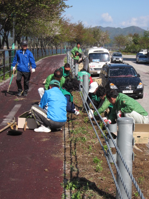 2012년 가꾸미사업장 입니다