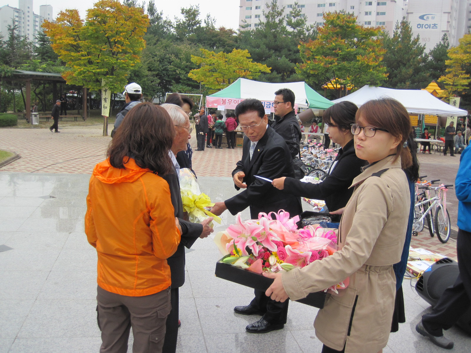 제10회 무릉축제 시상모습
