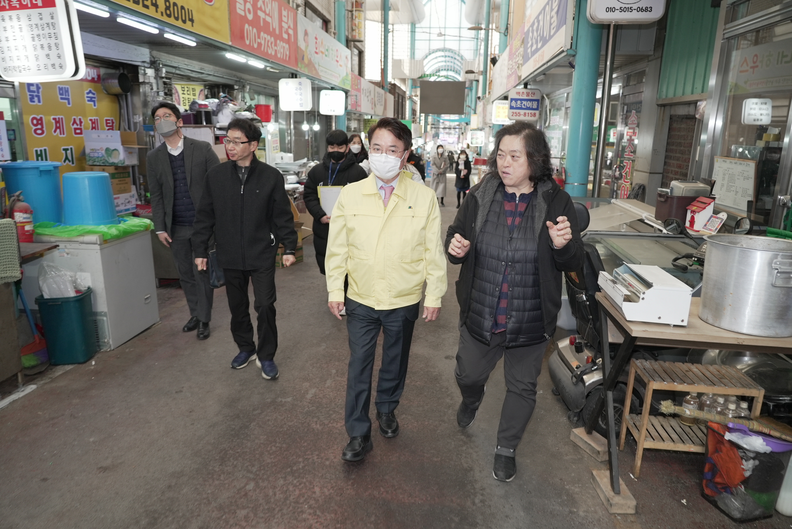 전통시장 불법건축물 현장 점검