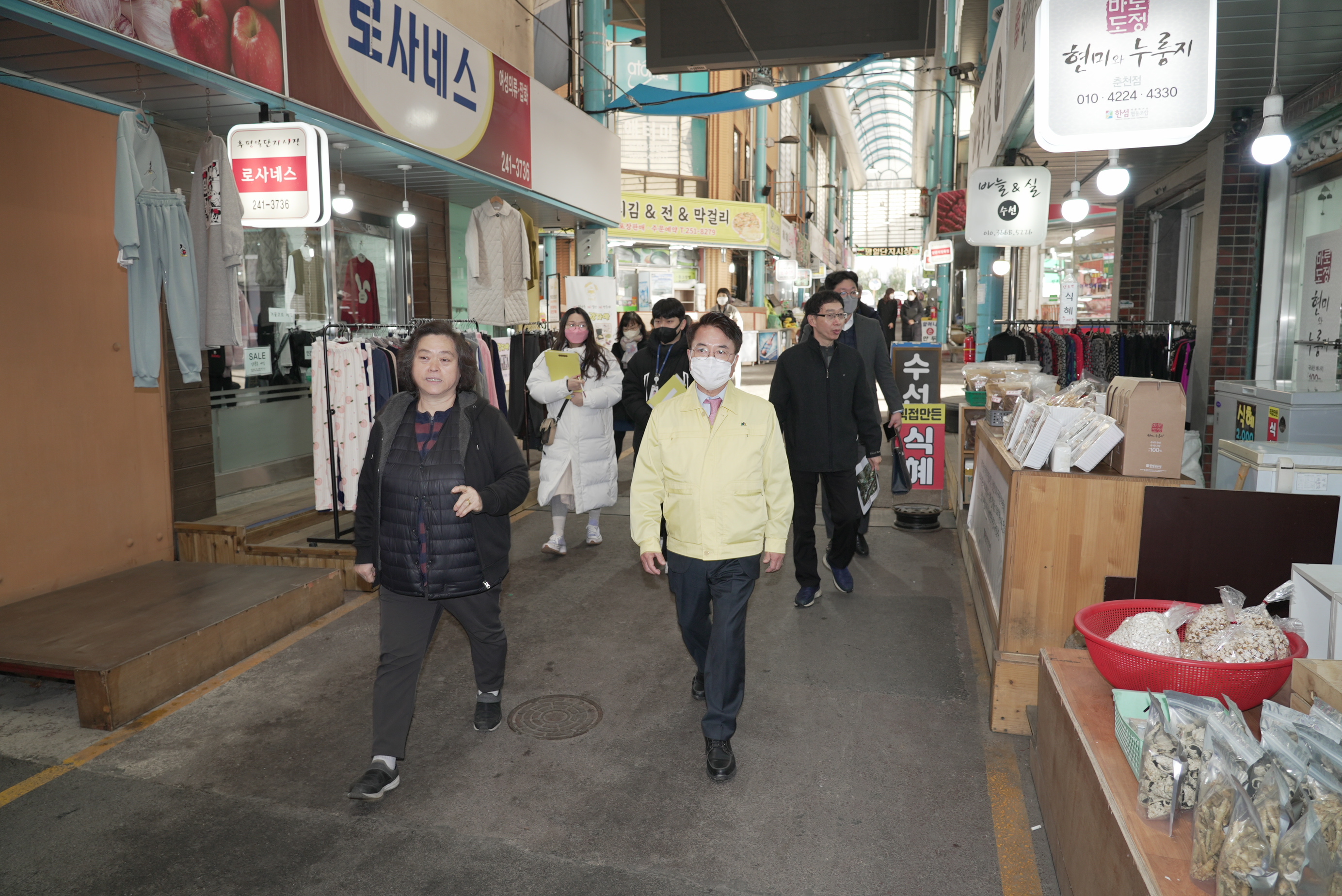 전통시장 불법건축물 현장 점검