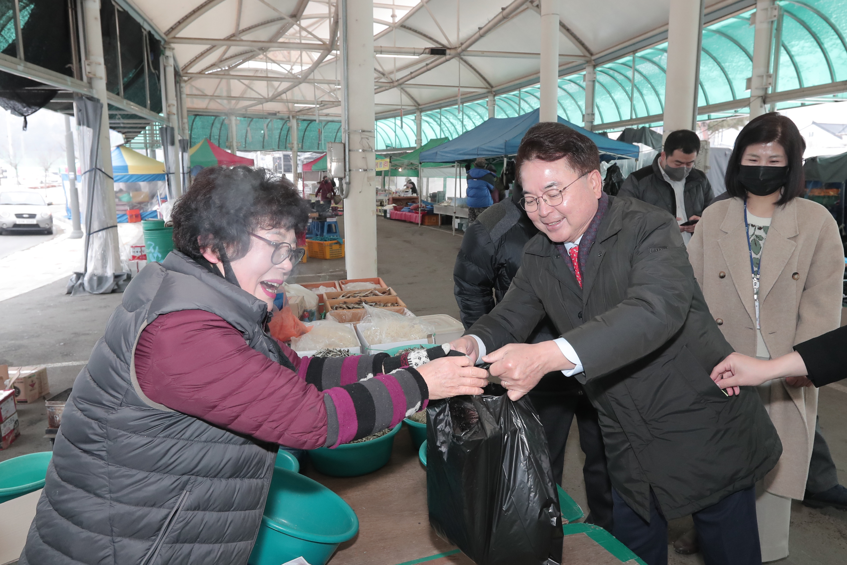 설명절 장보기 행사
