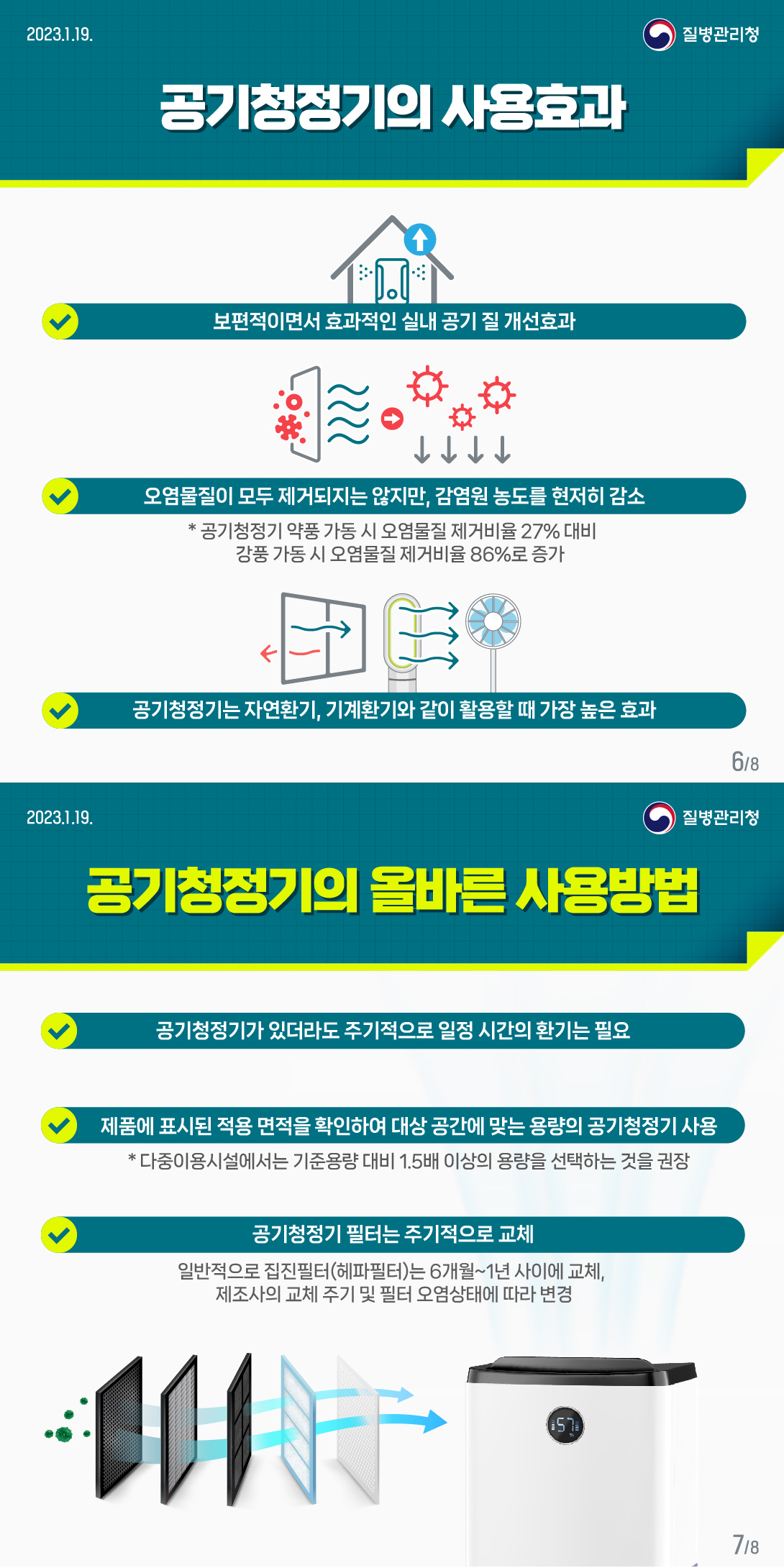 호흡기 감염병 예방을 위한 슬기로운 환기 수칙