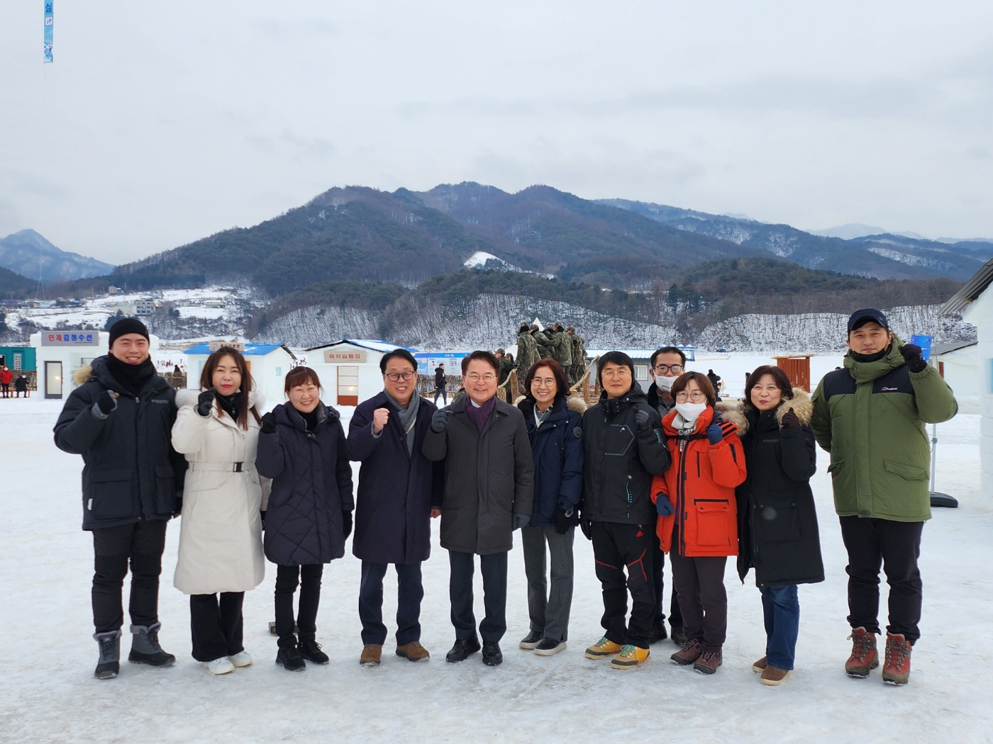 인제 빙어축제장 방문