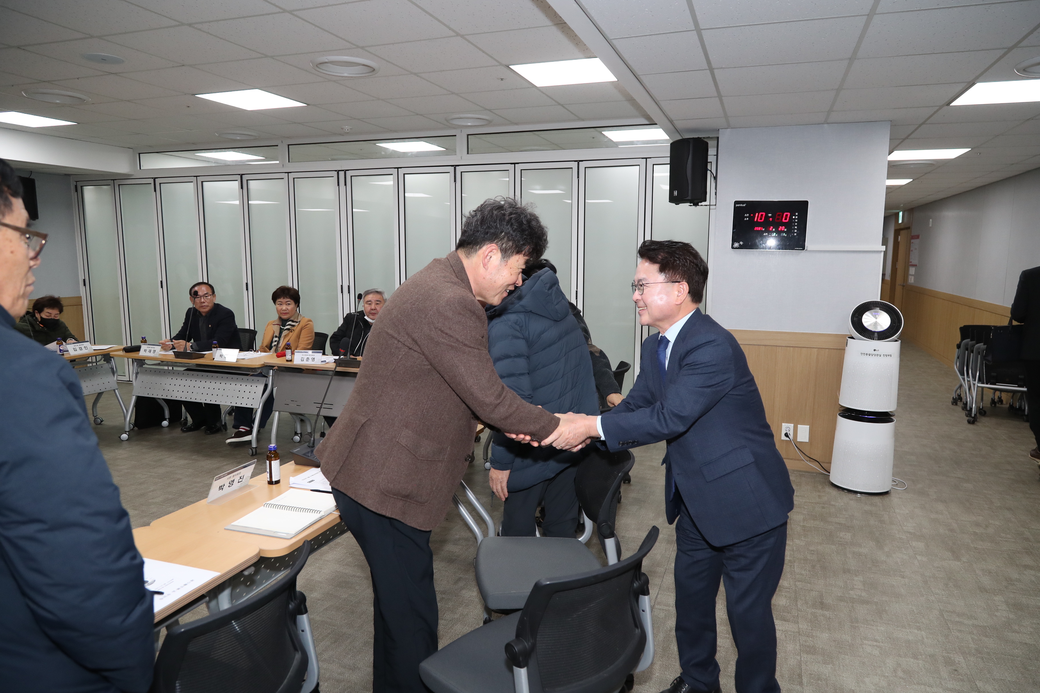 이,통장연합회 월례회의
