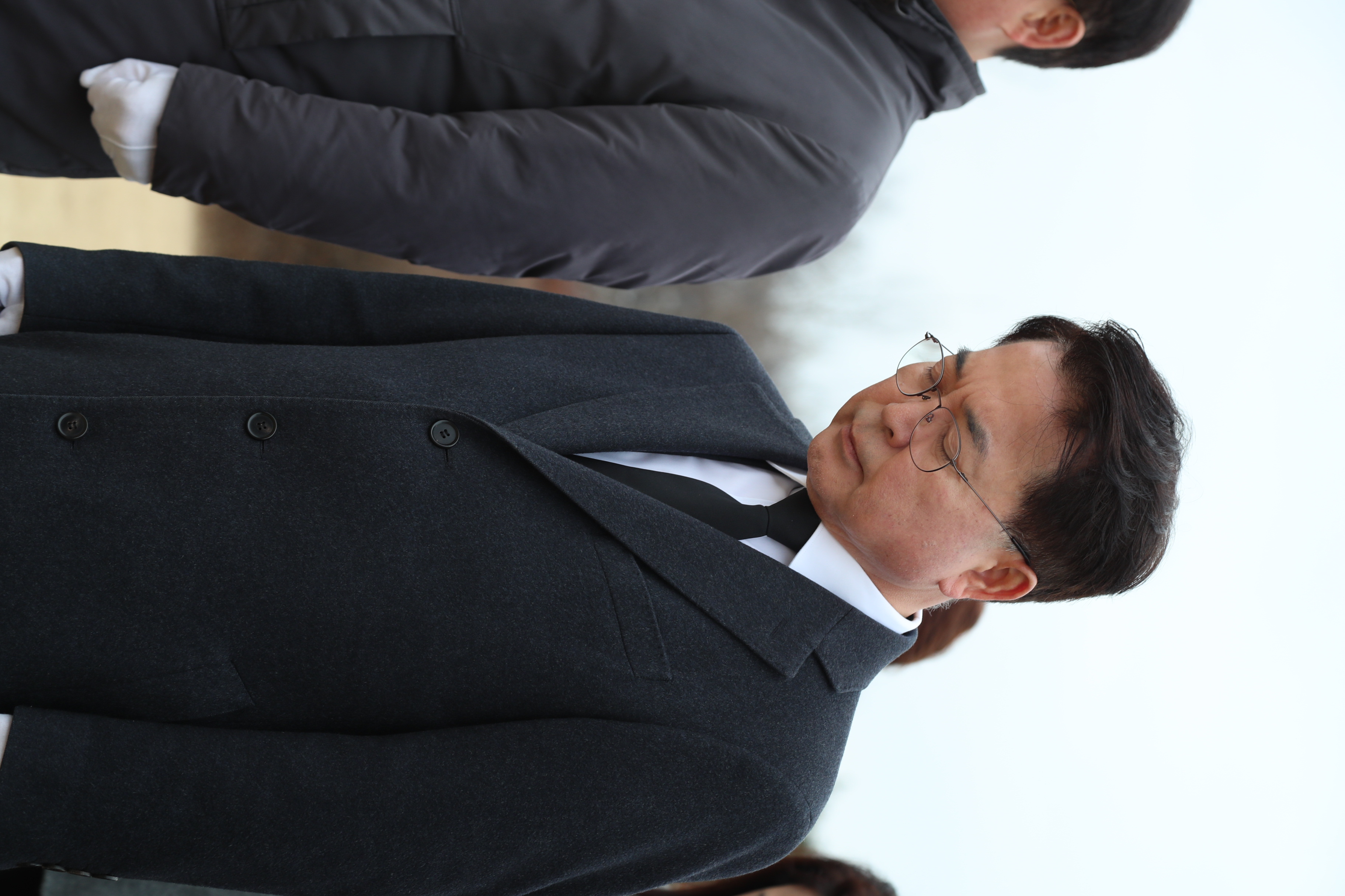 류인석,윤희순 동상 참배