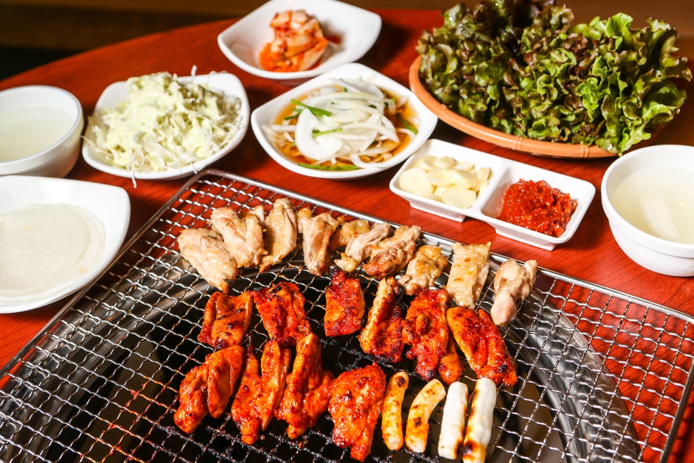 명품참숯불닭갈비