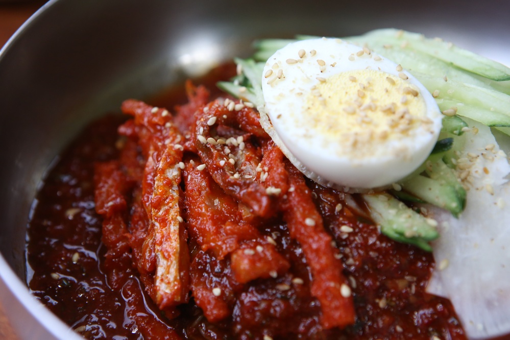 속초회냉면