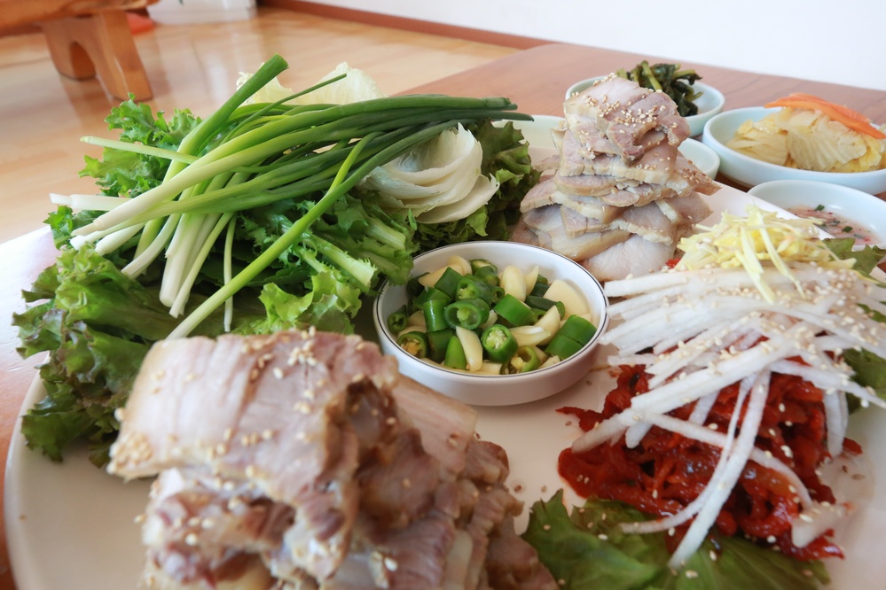 오수물막국수