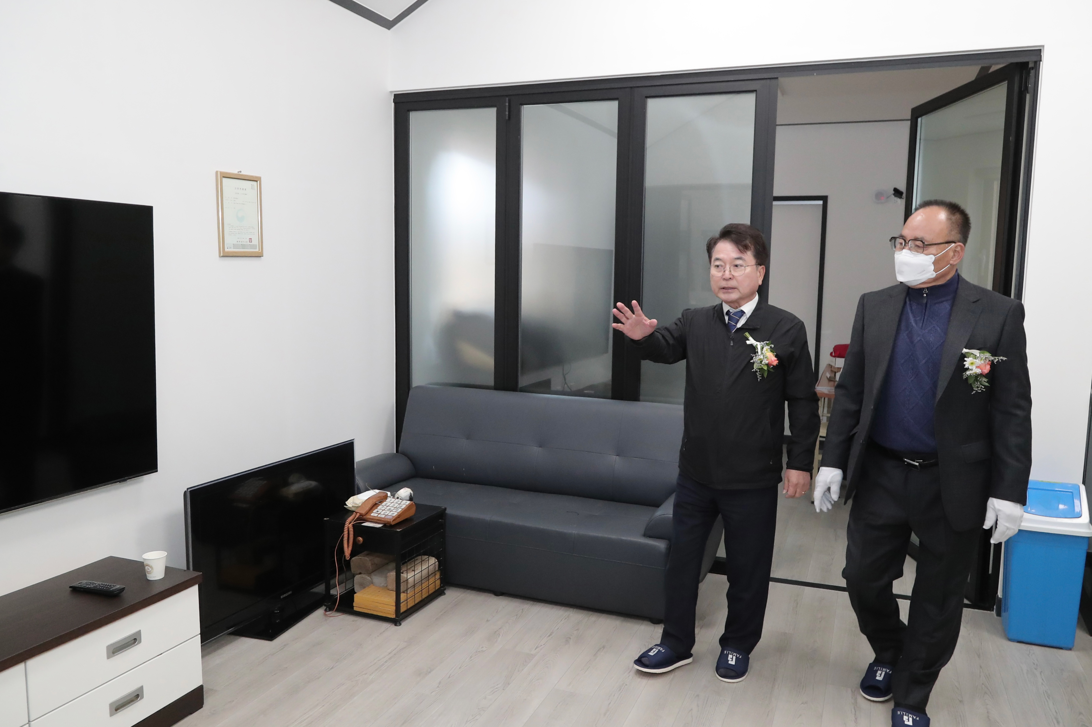 남면 한덕리 경로당 준공식