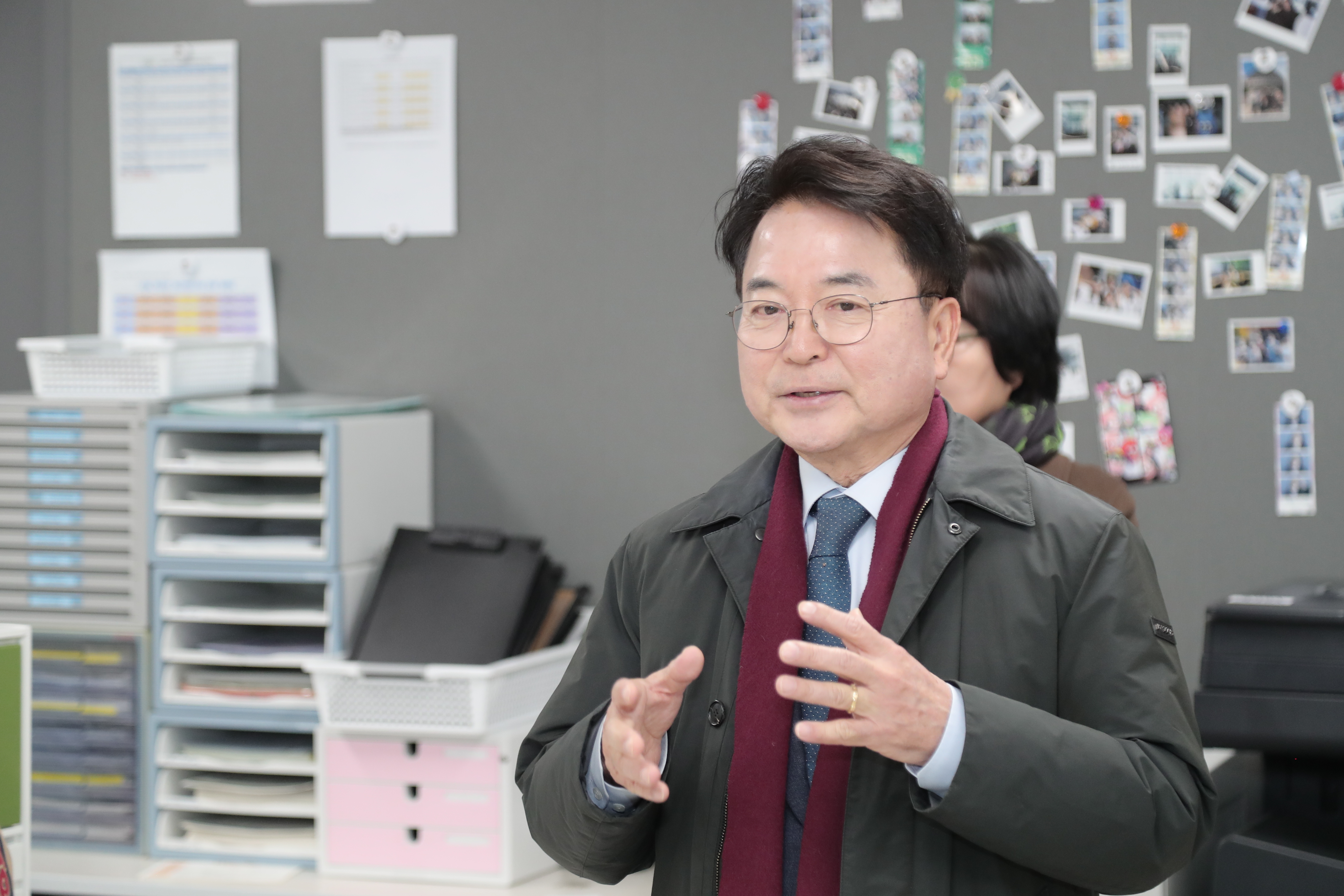 정신건강센터 격려방문