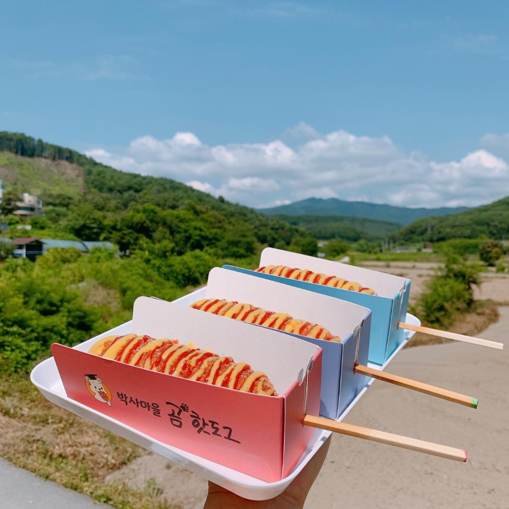 박사마을곰핫도그