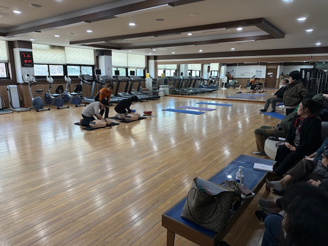 2025년 전 시민대상 응급처치교육(심폐소생술 및 자동심장충격기 교육) 참석(소양동 통장협의회)