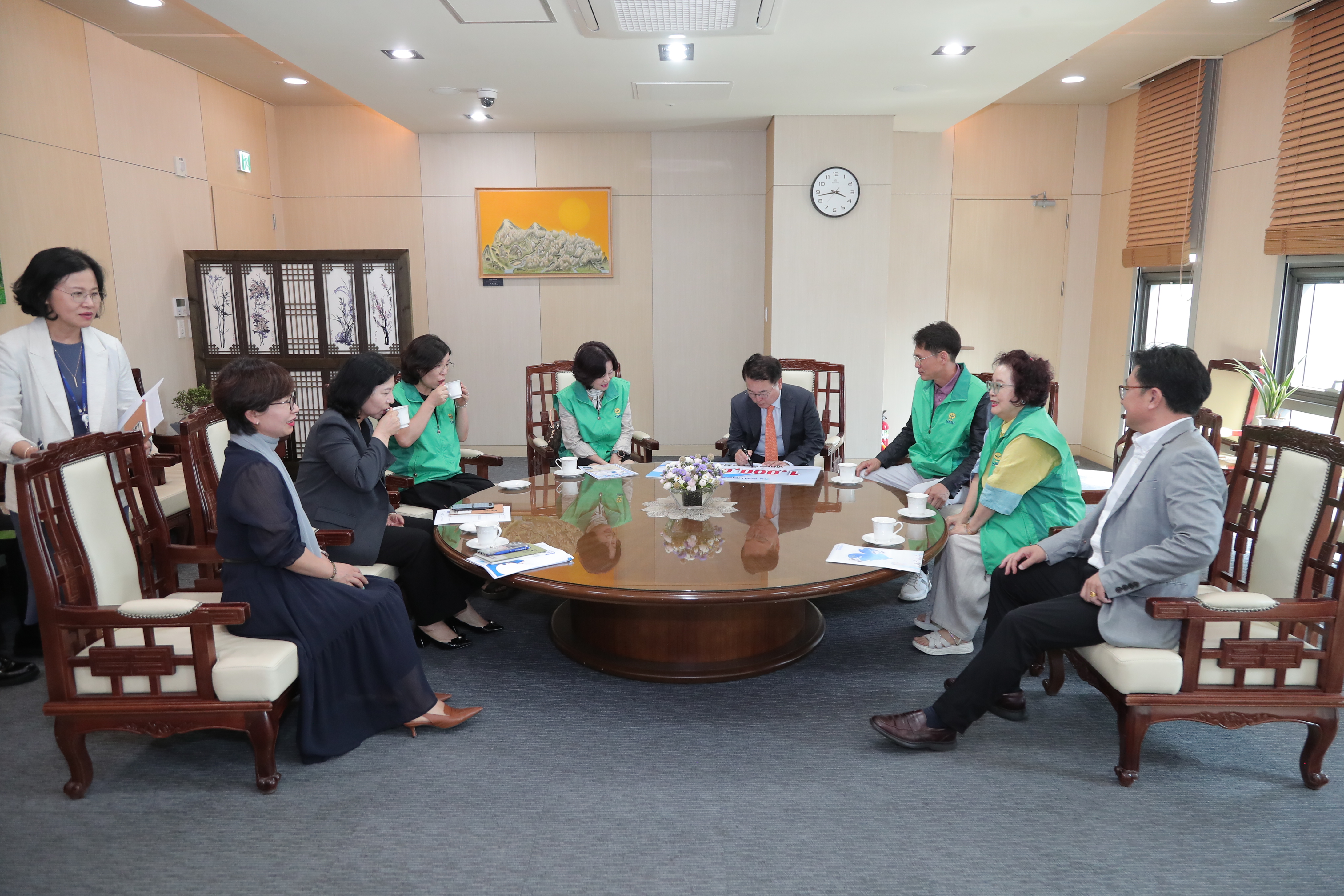 새마을문고 춘천시지회 시민장학재단 장학금 기탁식