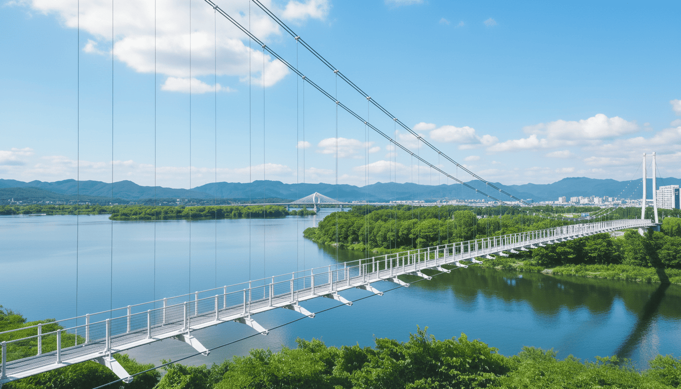 사이로248출렁다리 전경