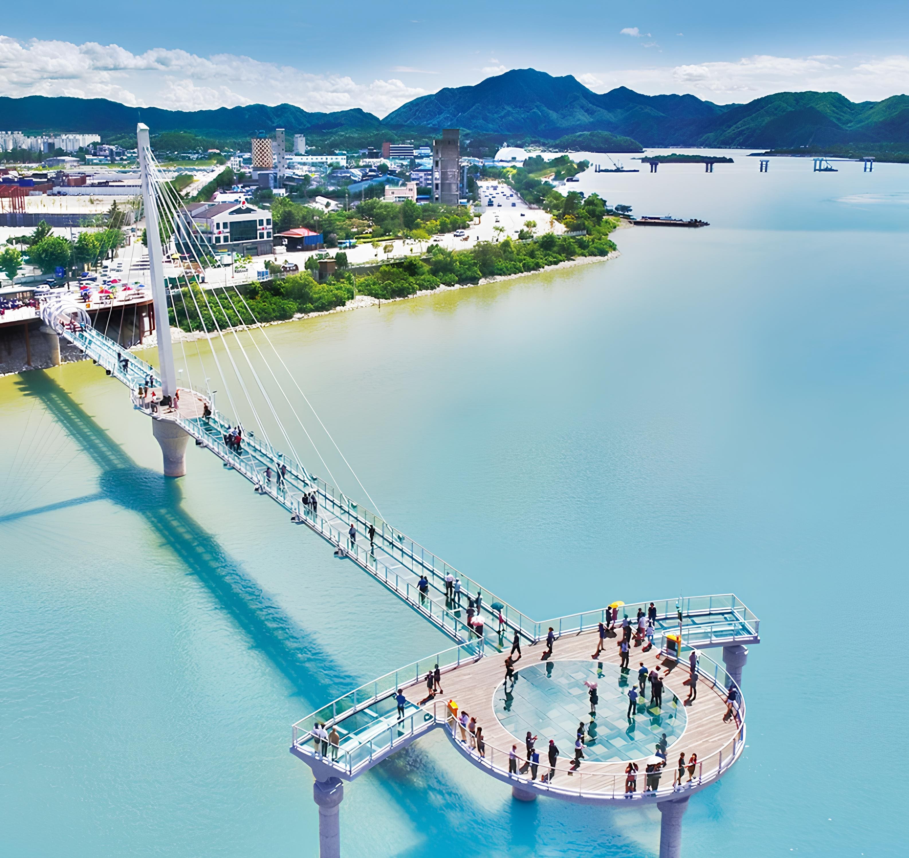 소양강 스카이워크 전경