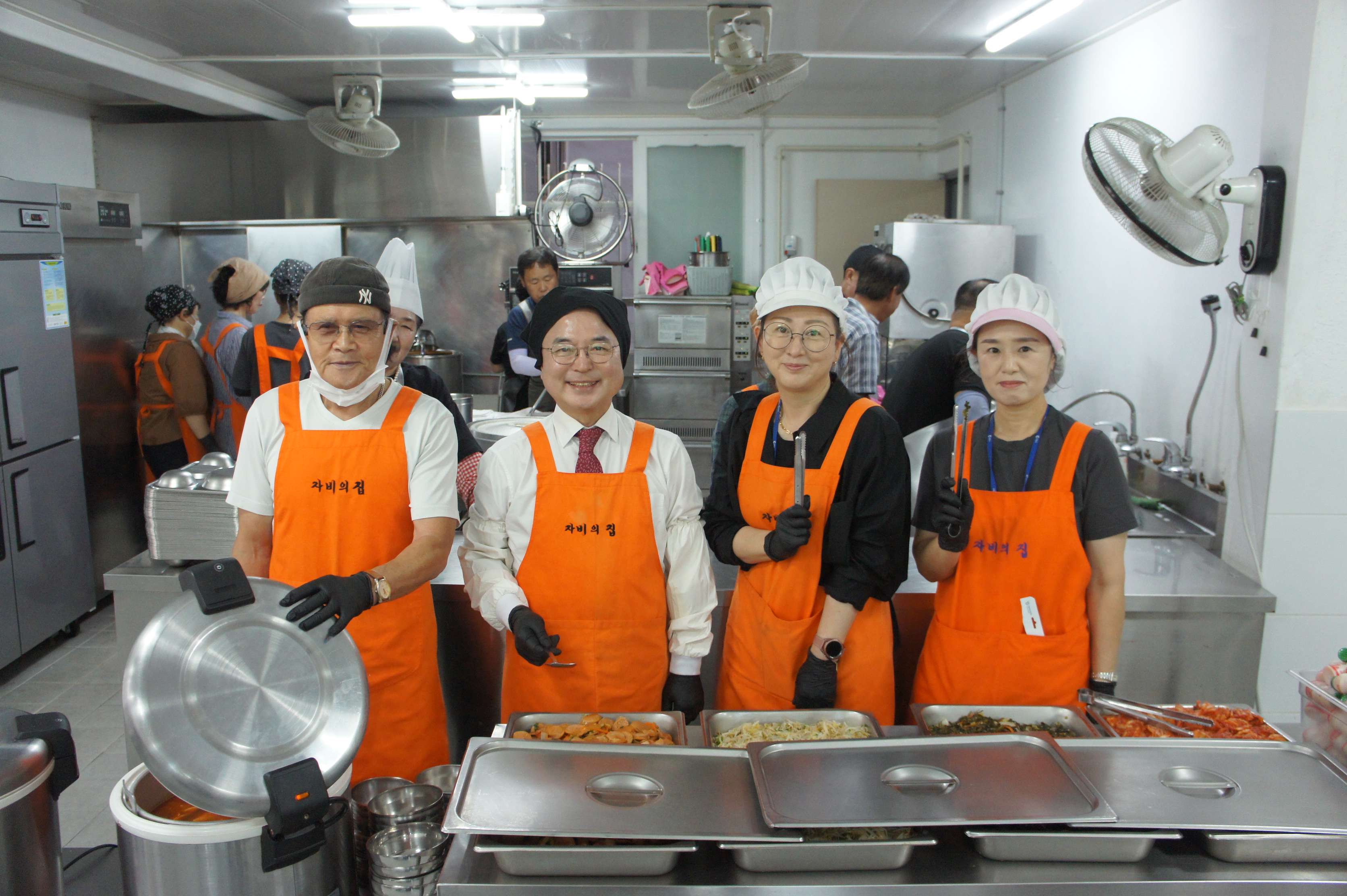 자비의 집 무료배식 봉사