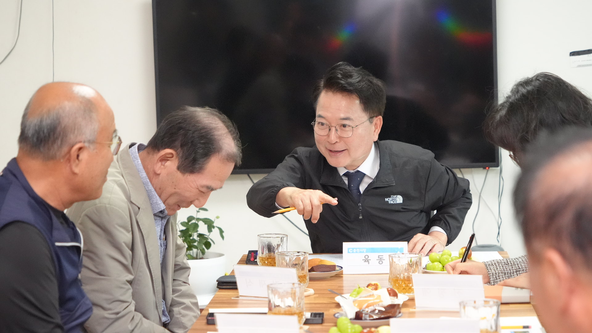 신동면 주민간담회