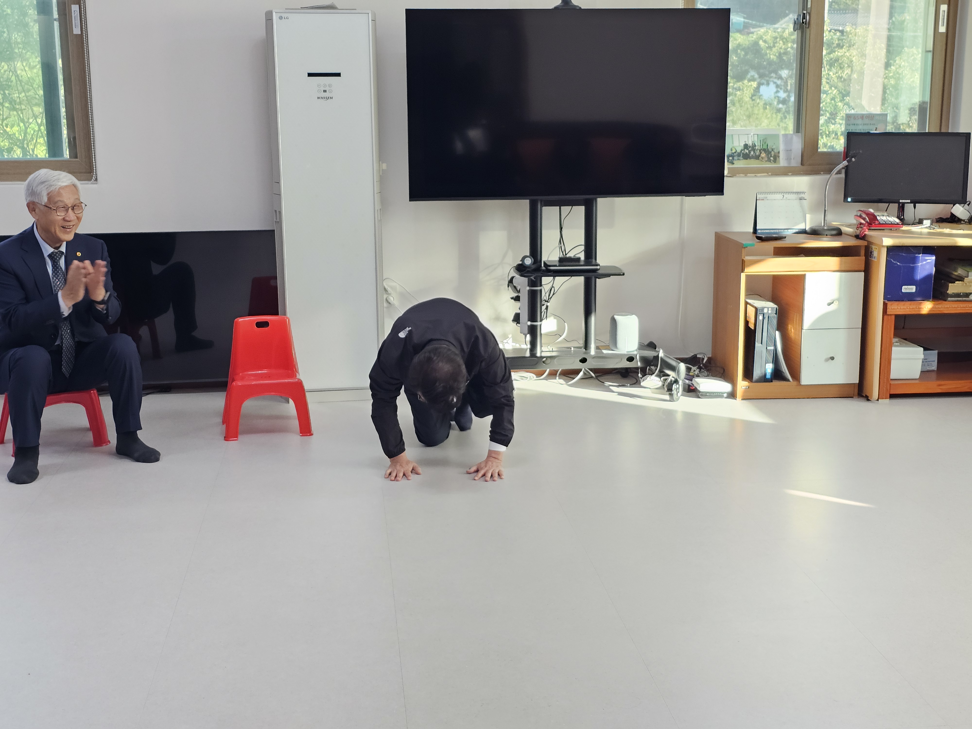 증3리 경로당 방문