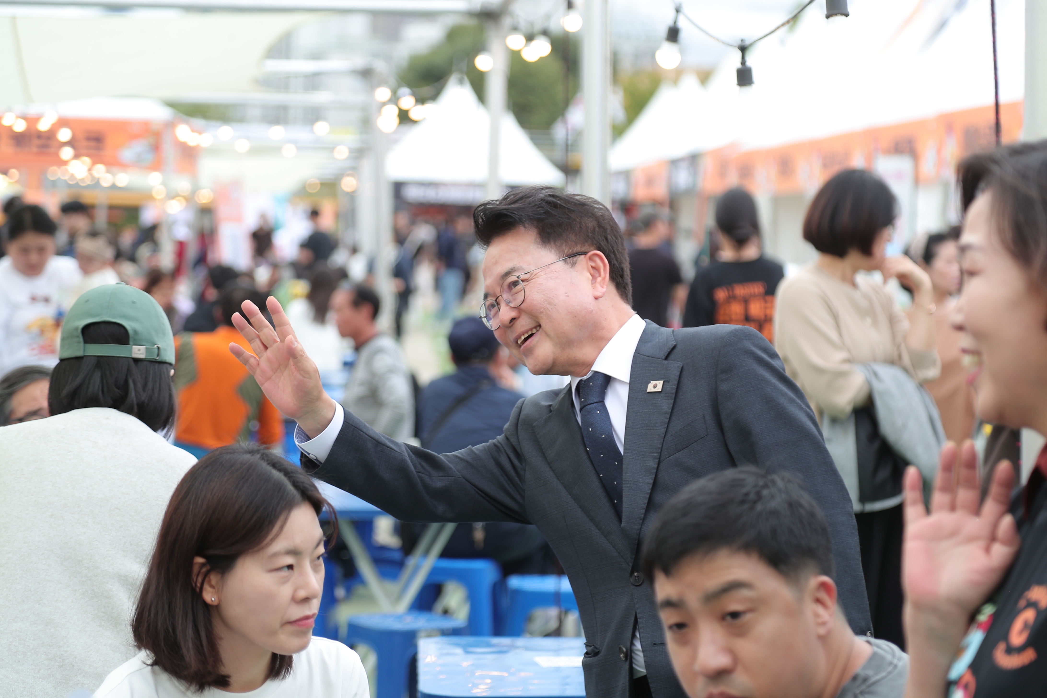 막국수닭갈비축제 현장방문