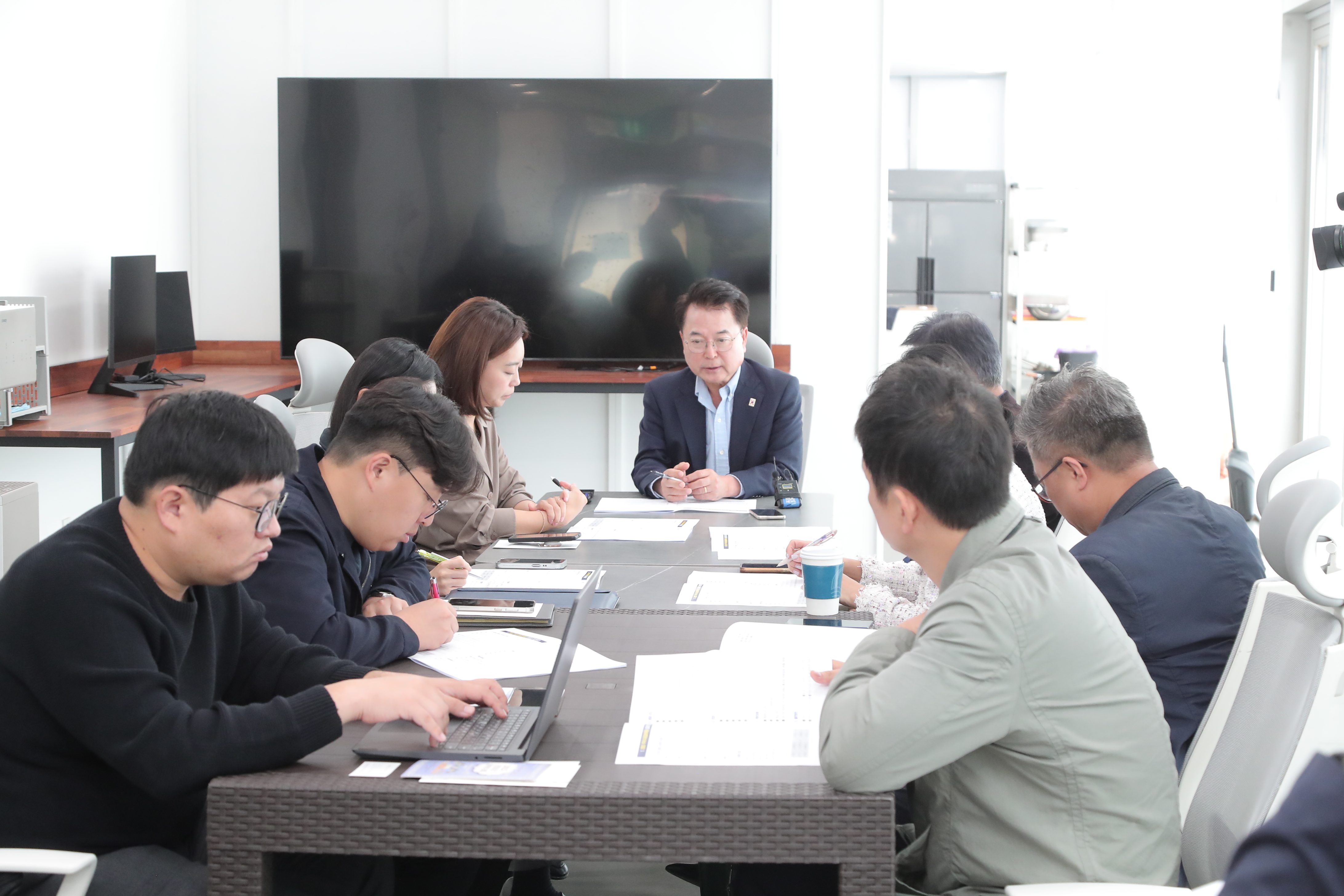 출입기자단 브리핑