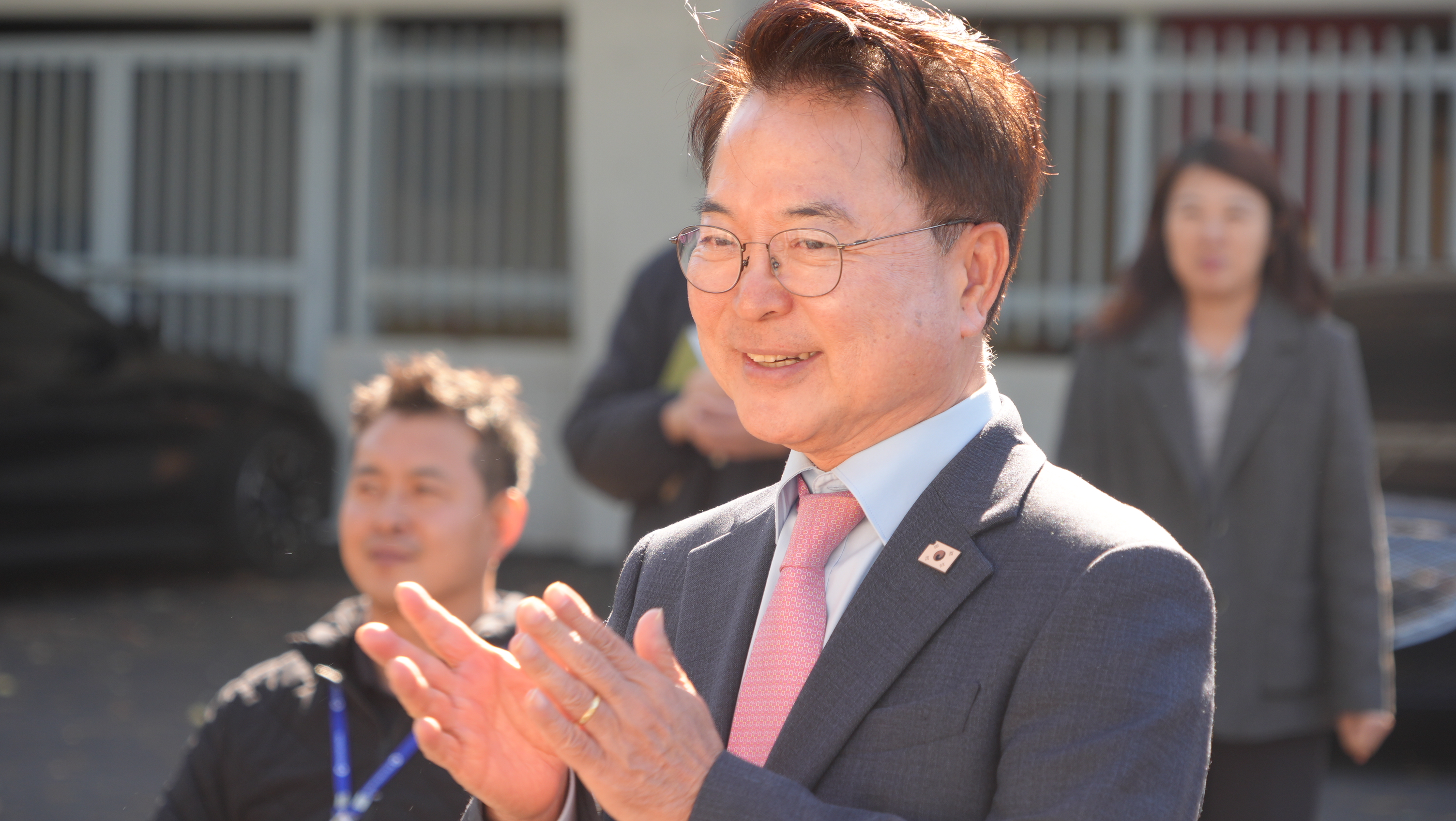 전국장애인체육대회 선수단 환송