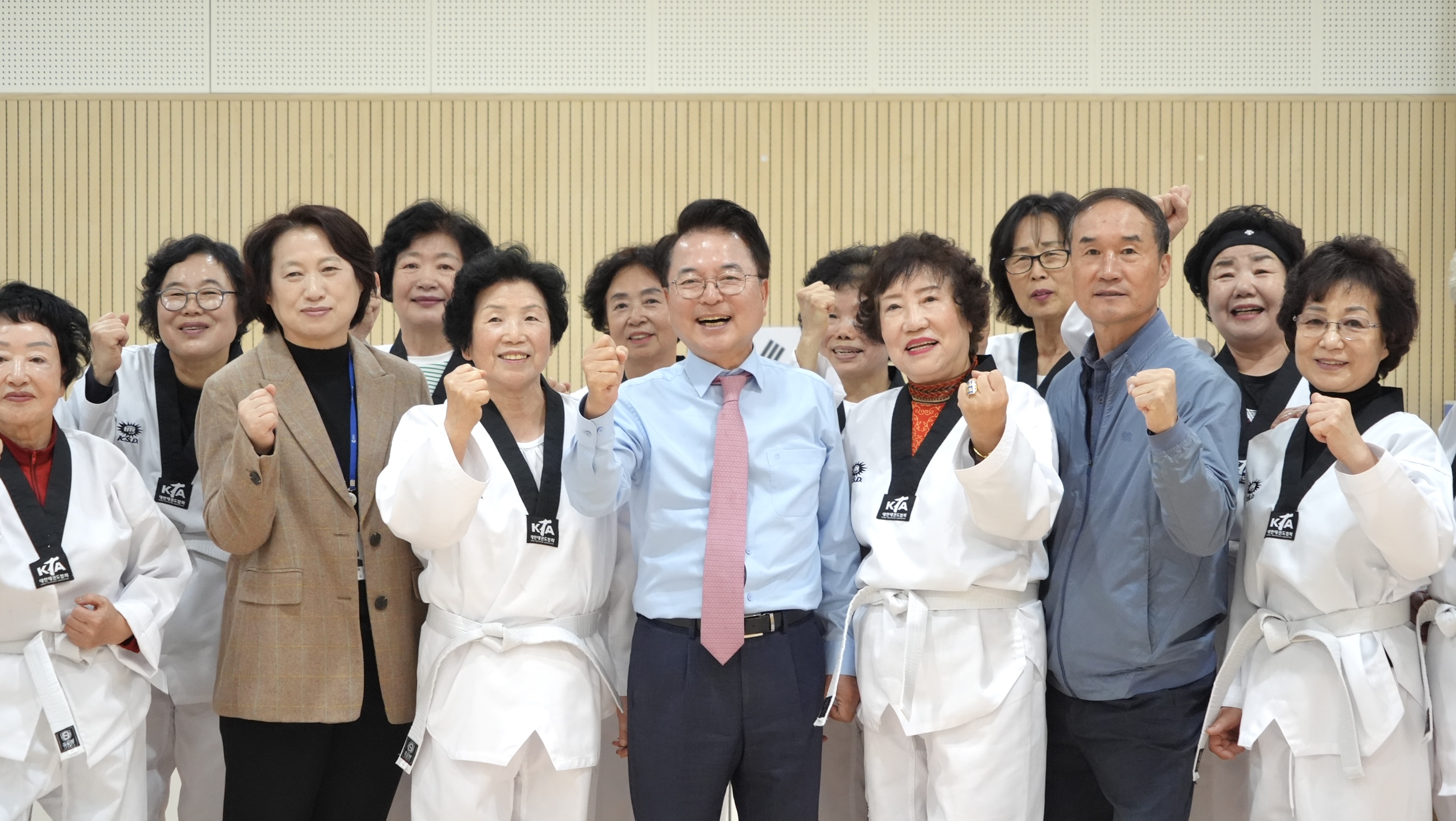 태권교실 프로그램 격려방문