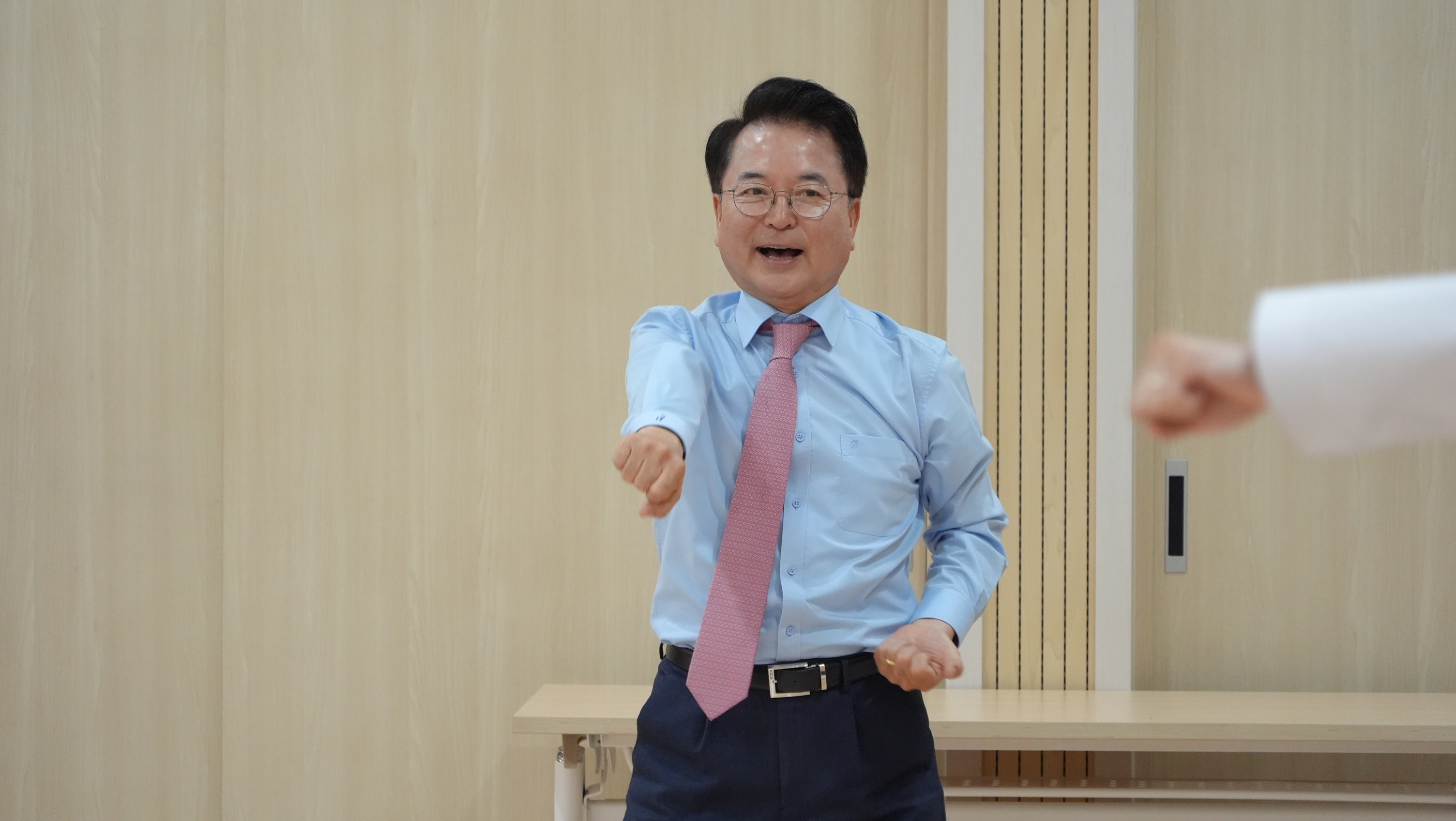 태권교실 프로그램 격려방문