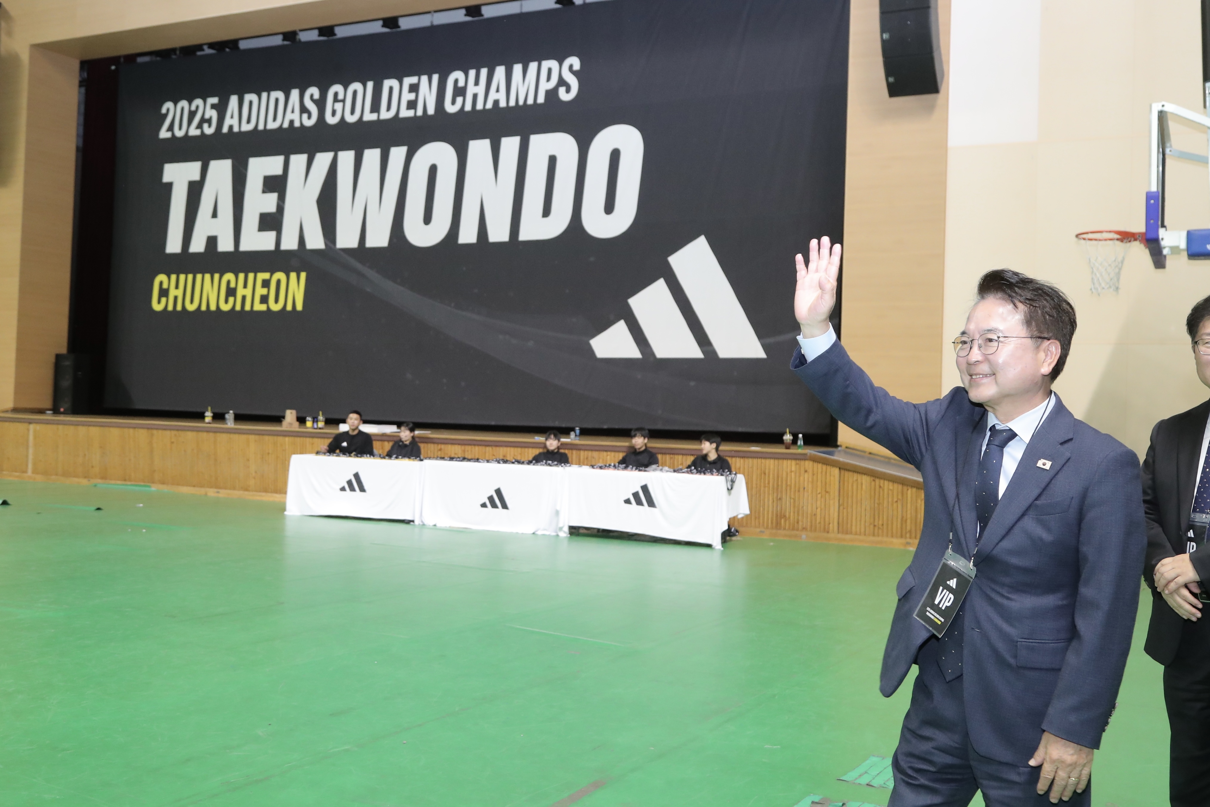 아디다스 골든챔스 태권도대회 방문