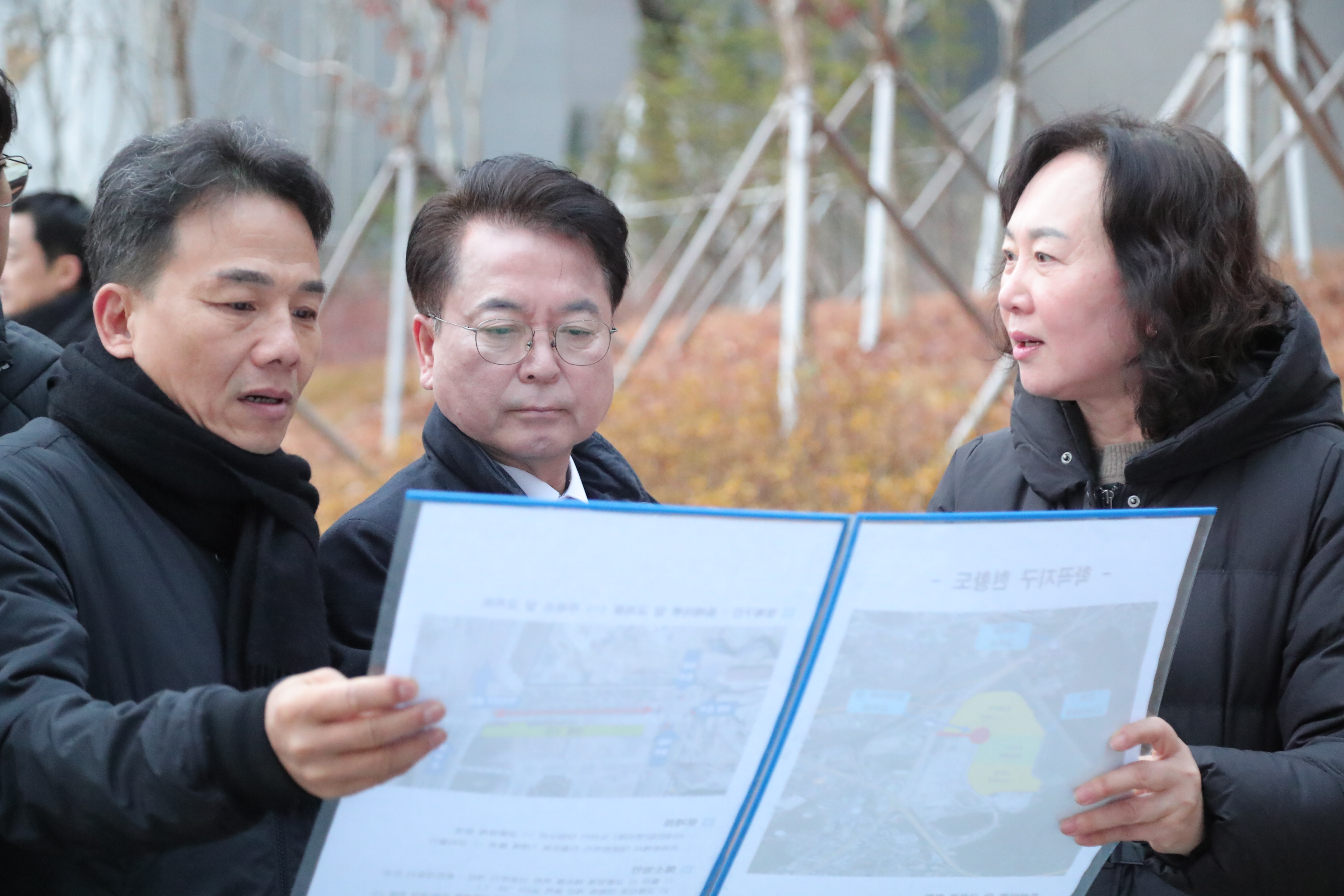 학곡지구 교통 혼잡지역 현장방문