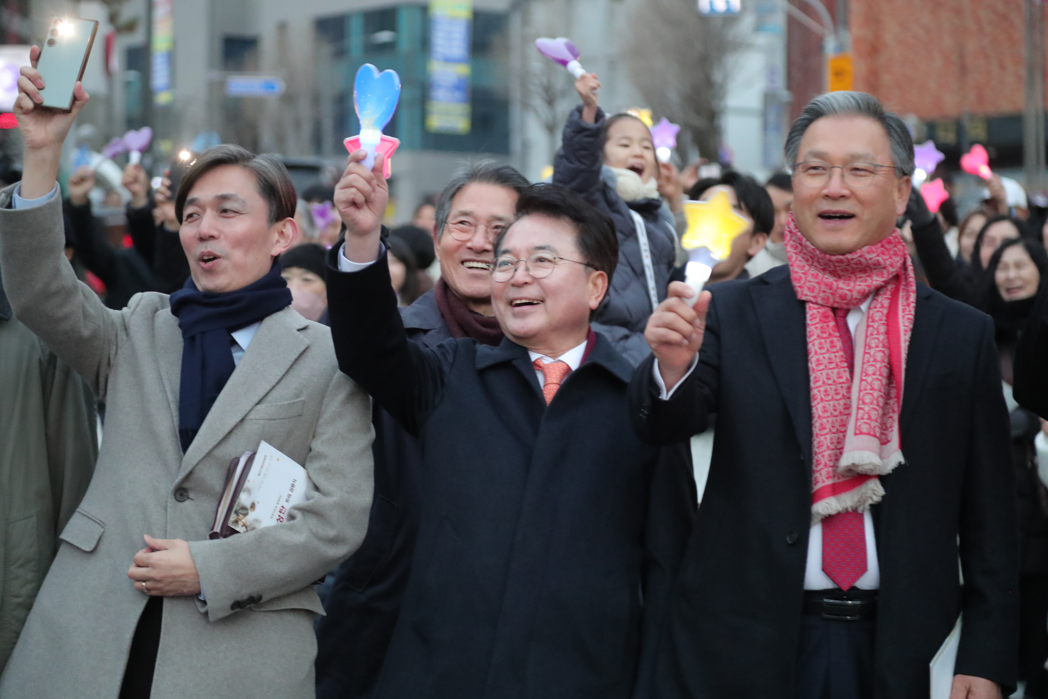 성탄트리 점등식