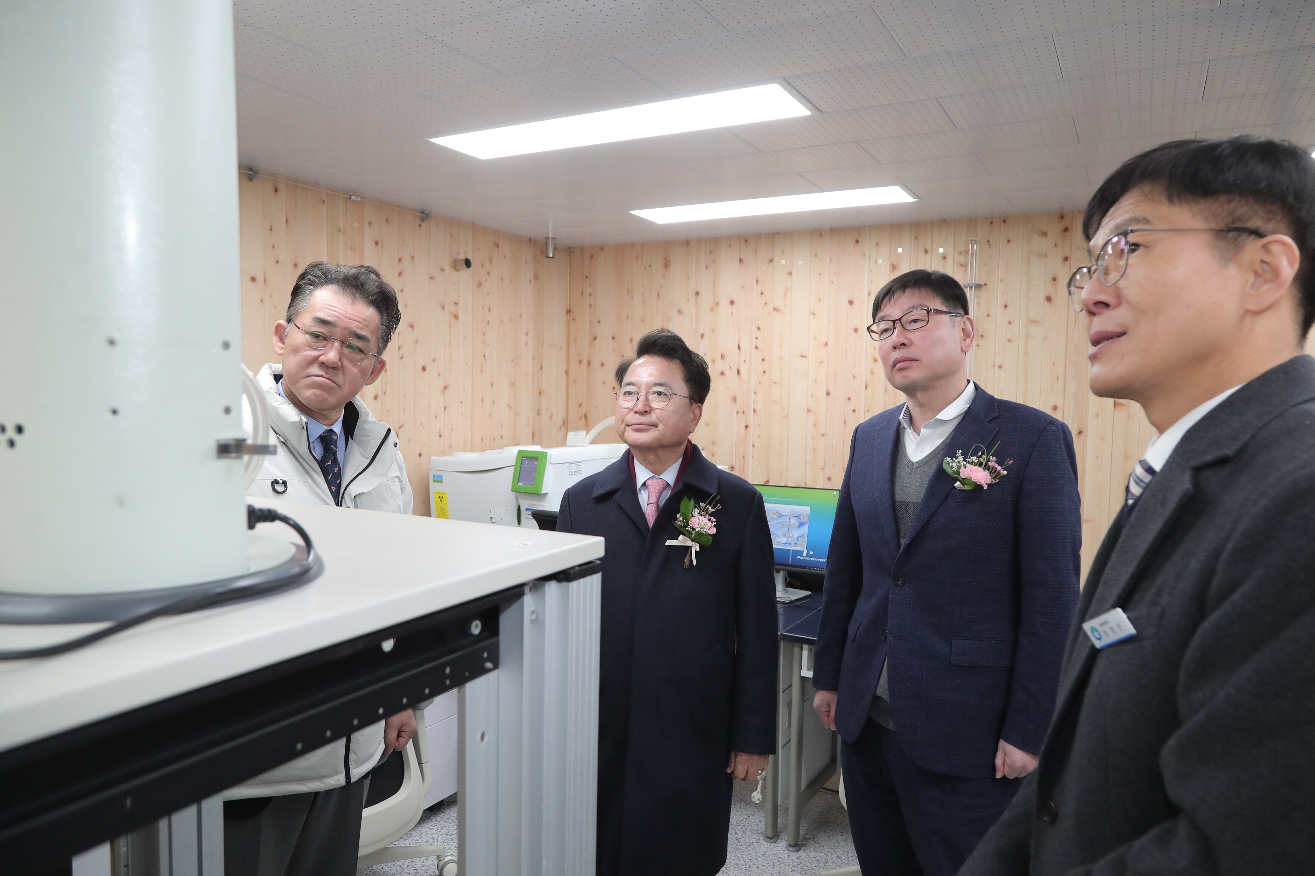 퇴계동 종합대기 측정소 개소식