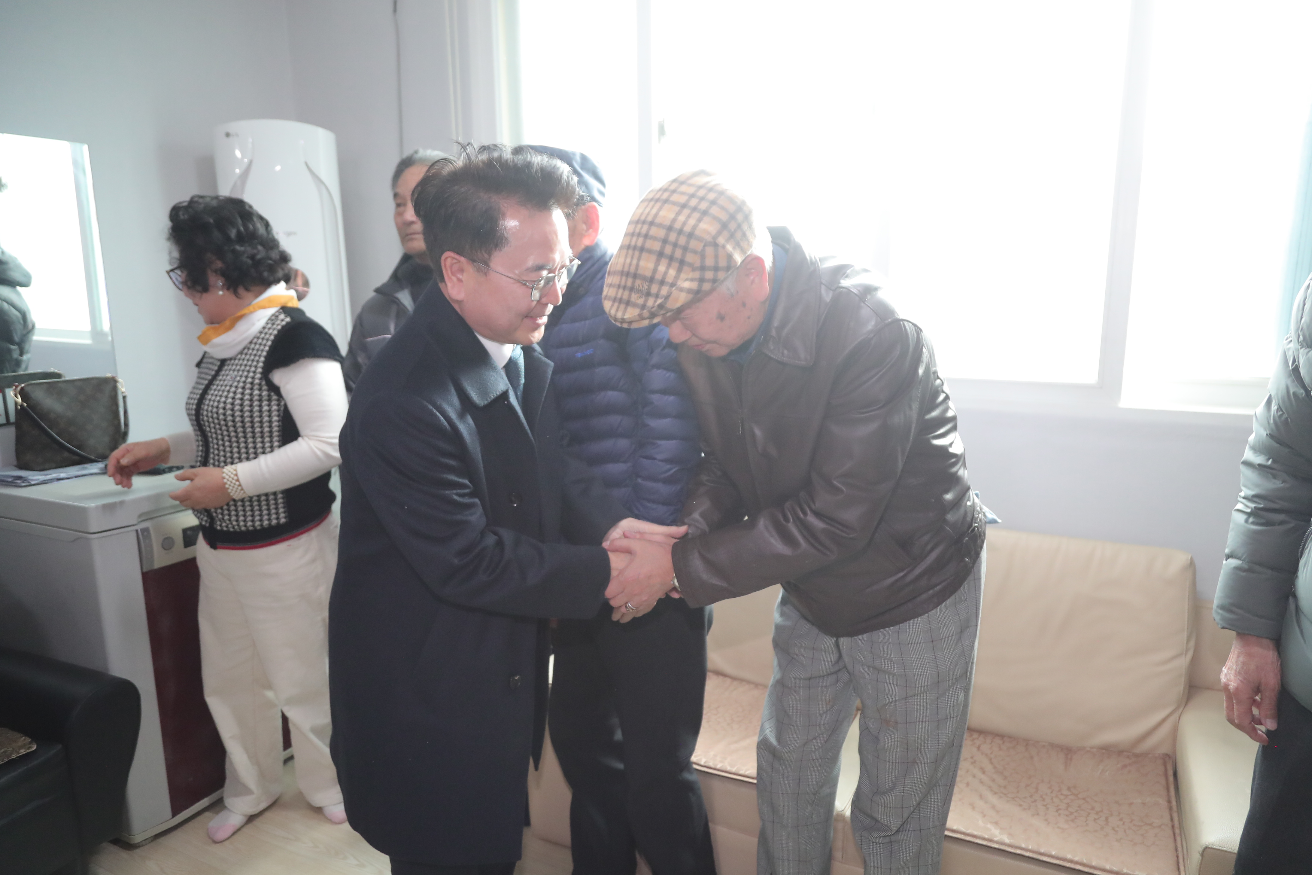 효자문경로당 방문