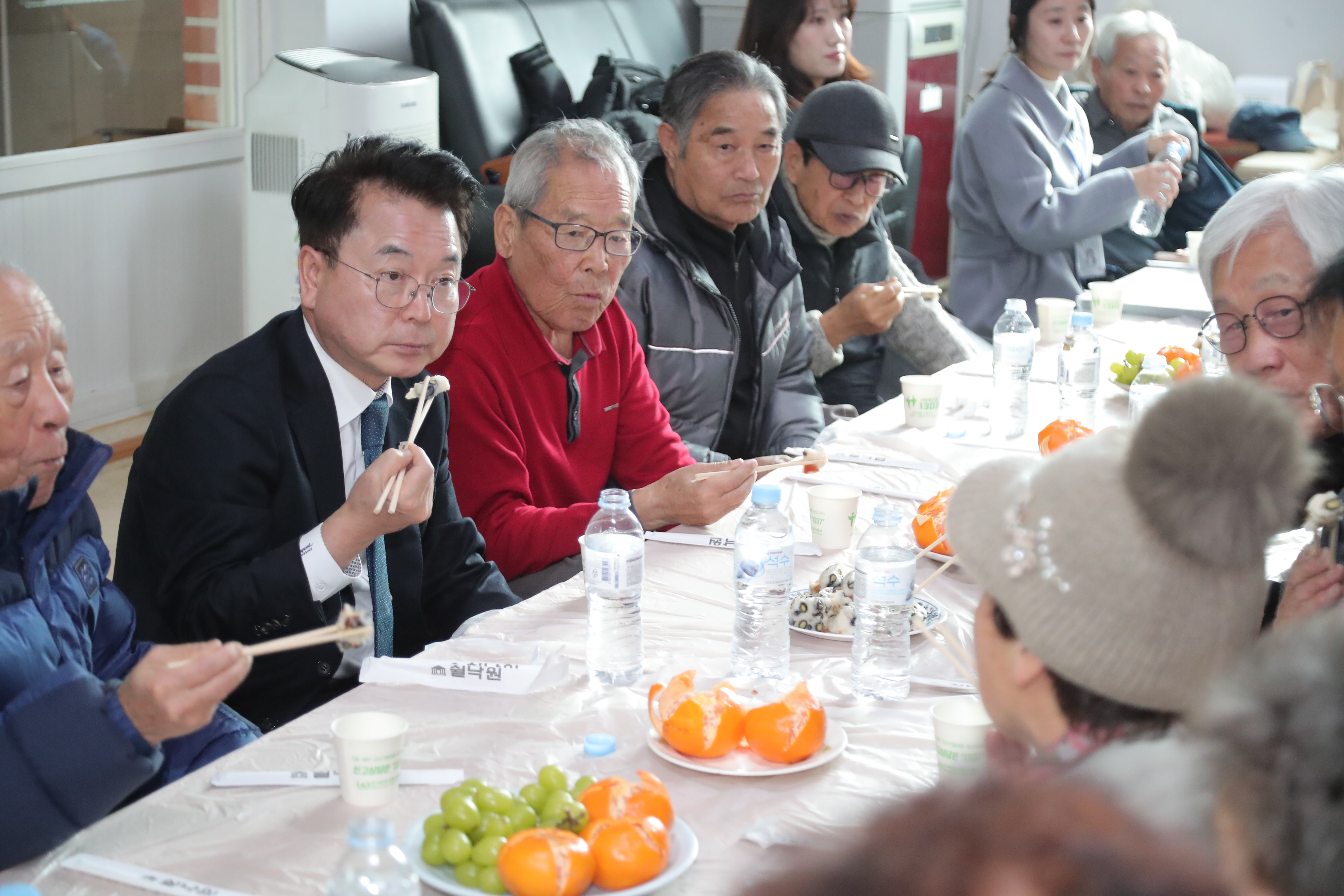 효자문경로당 방문