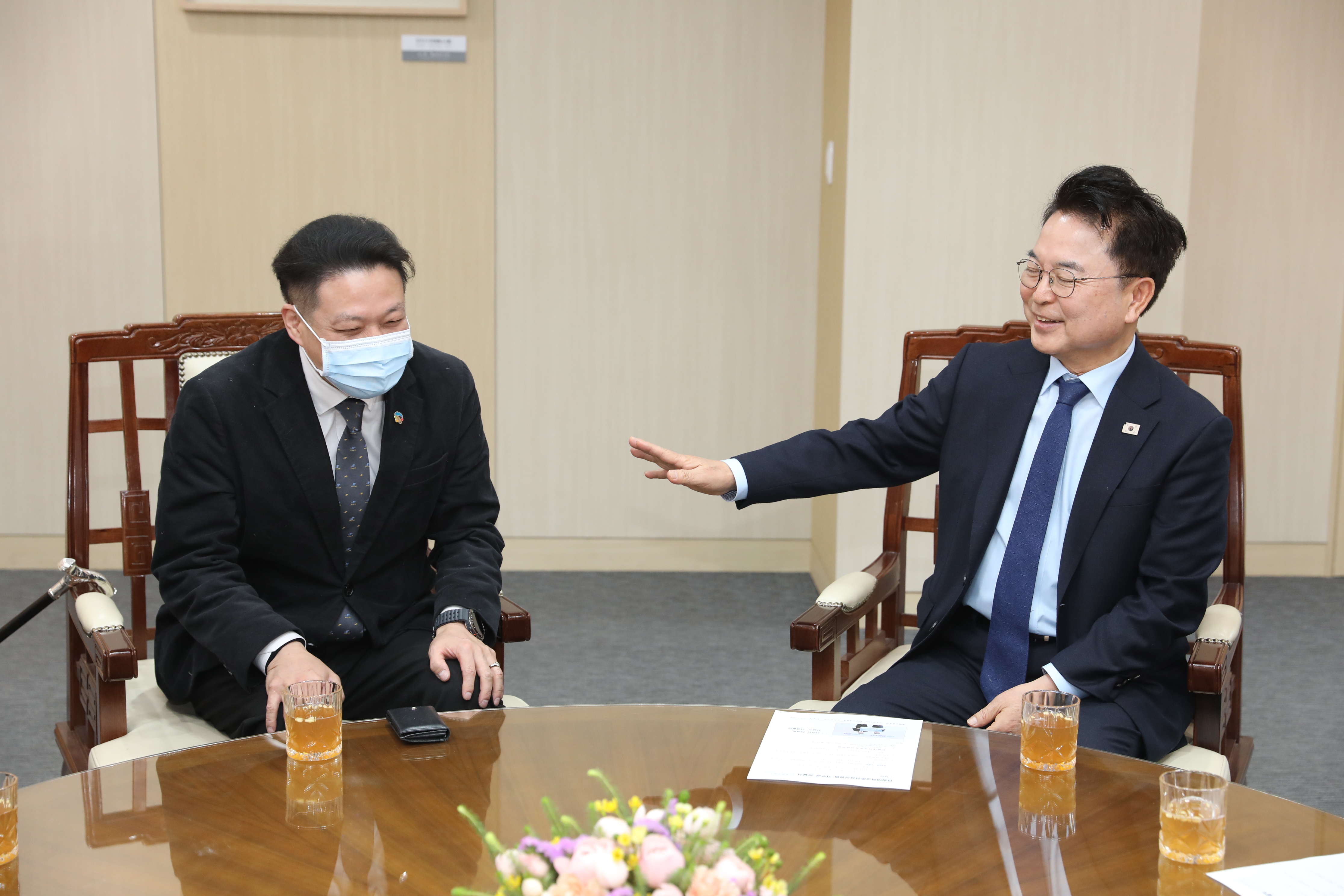 저소득 취약가구 기부금 전달식 (한림대병원)
