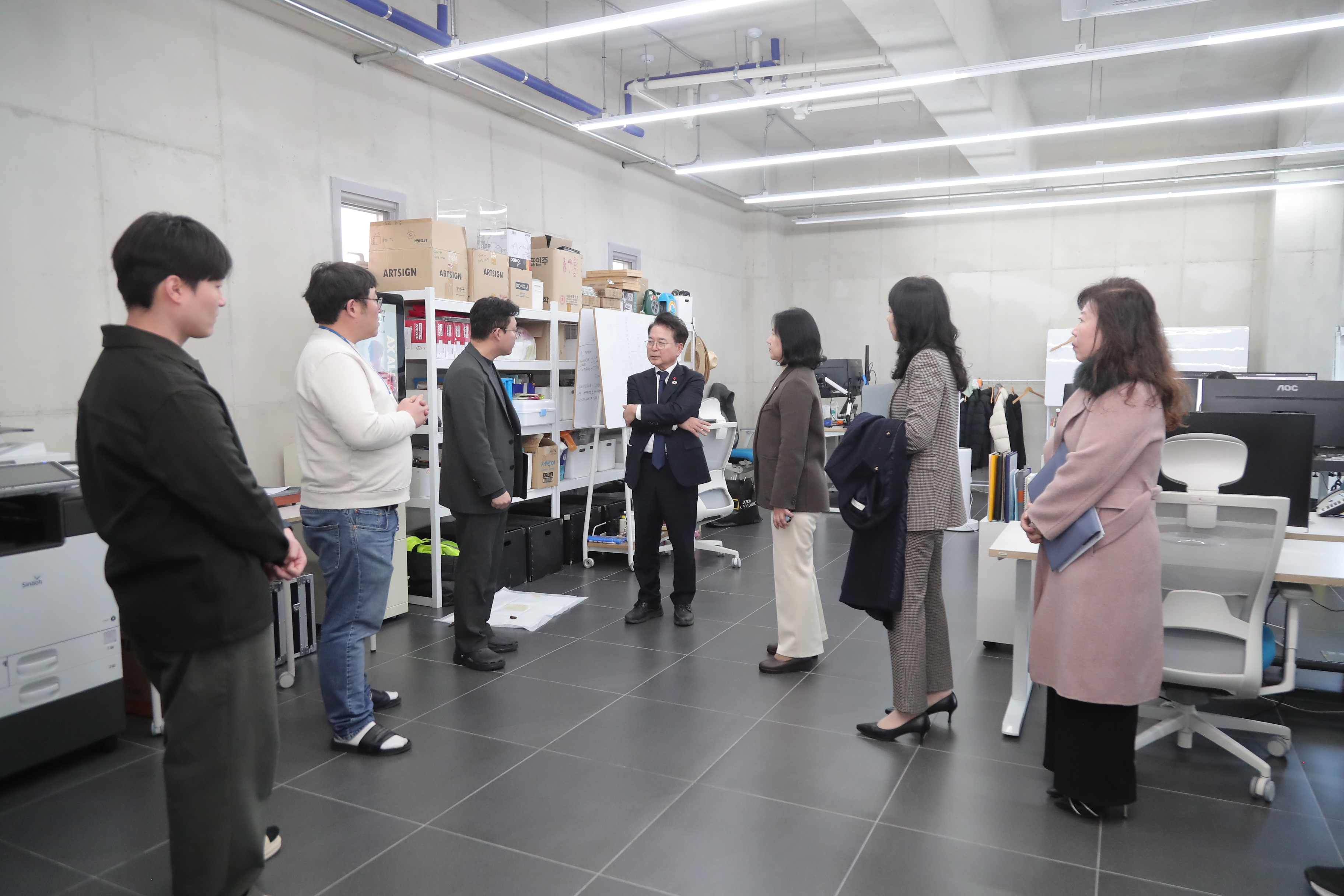 더픽트 기업현장 방문