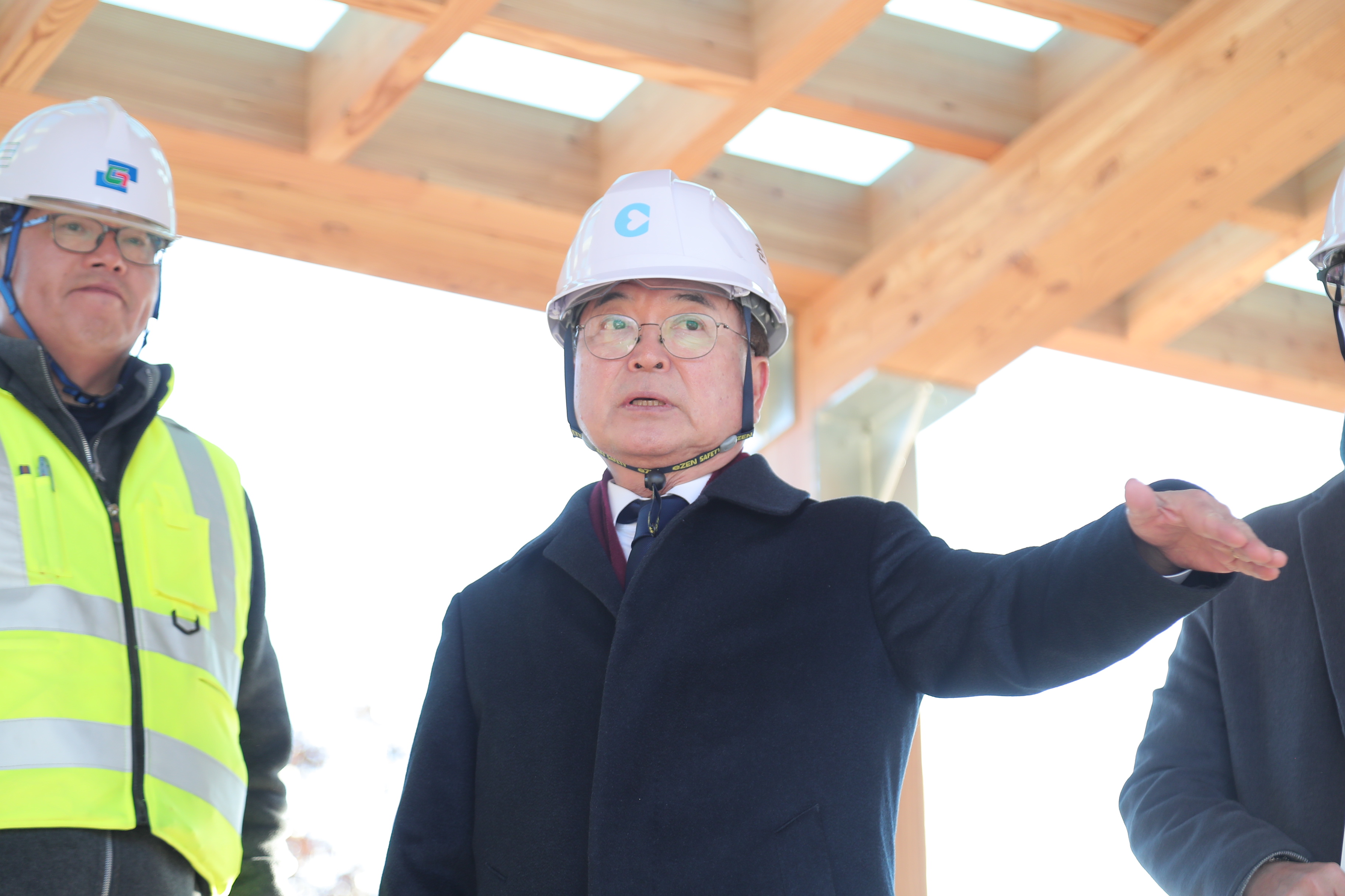 목재친화도시 조성사업 현장방문