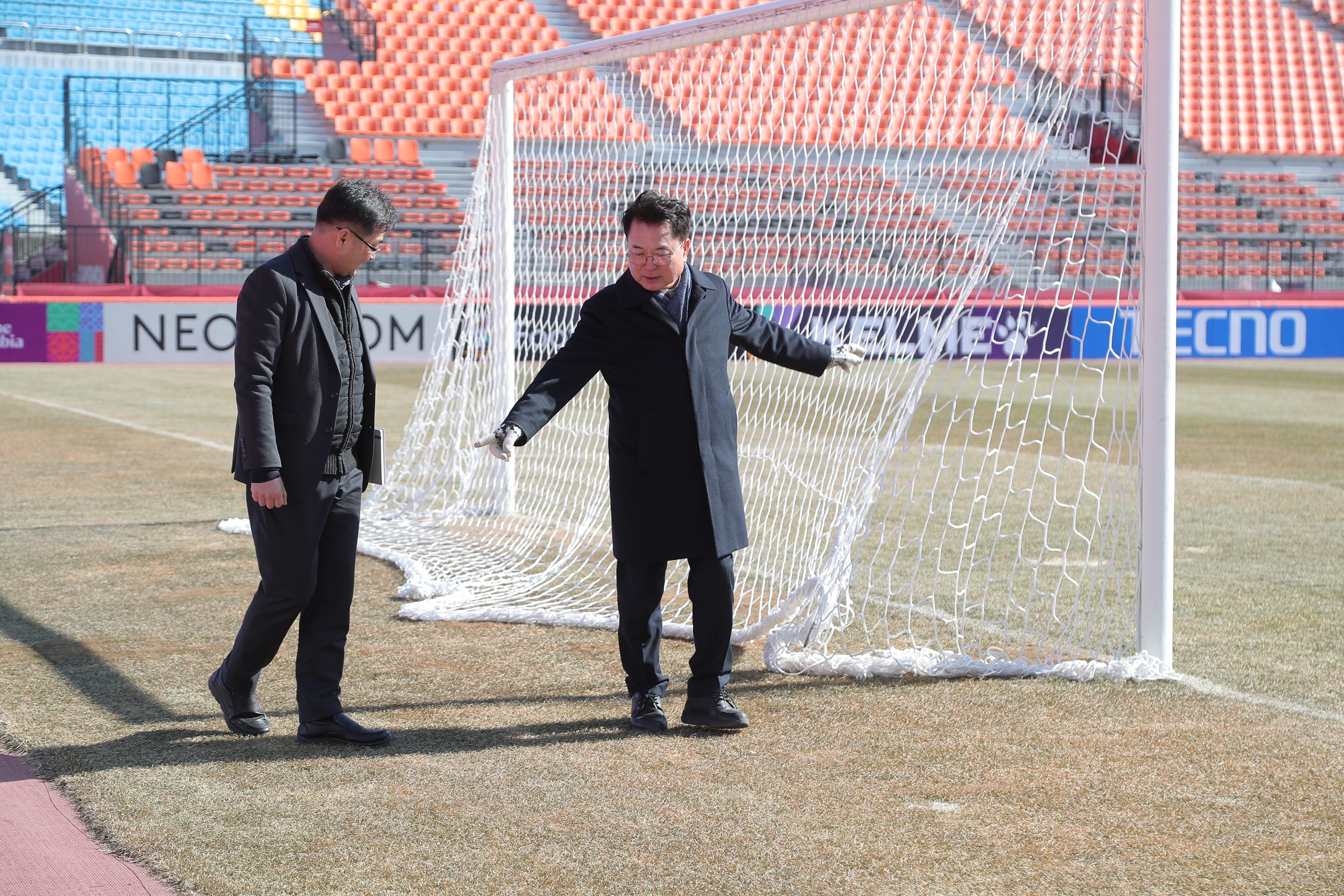 ACL 홈경기 현장 점검 (송암주경기장)