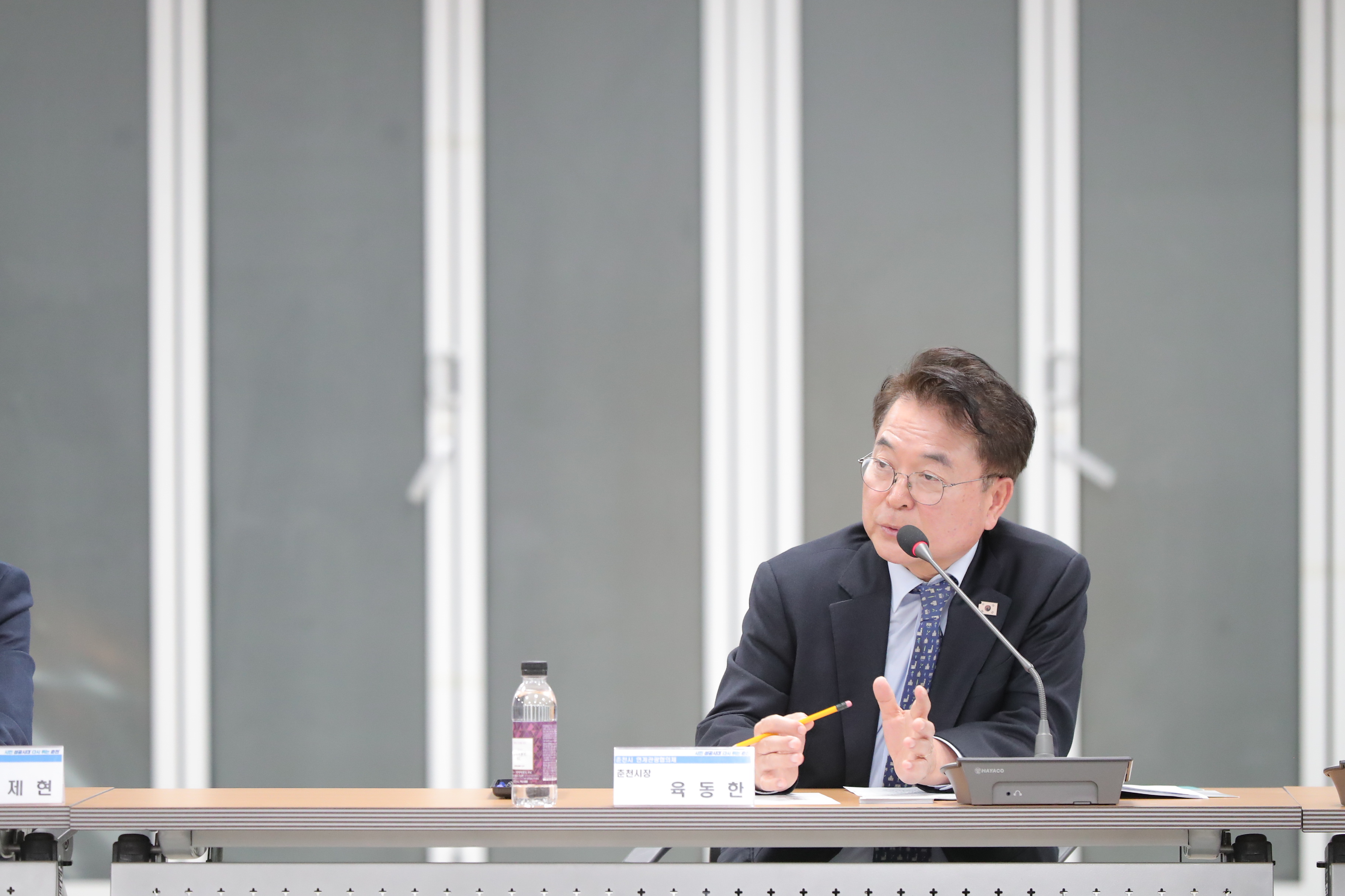 20260326 연계관광협의체 간담회 인사 및 봄내크루 팝업행사 (다목적회의실 로비)