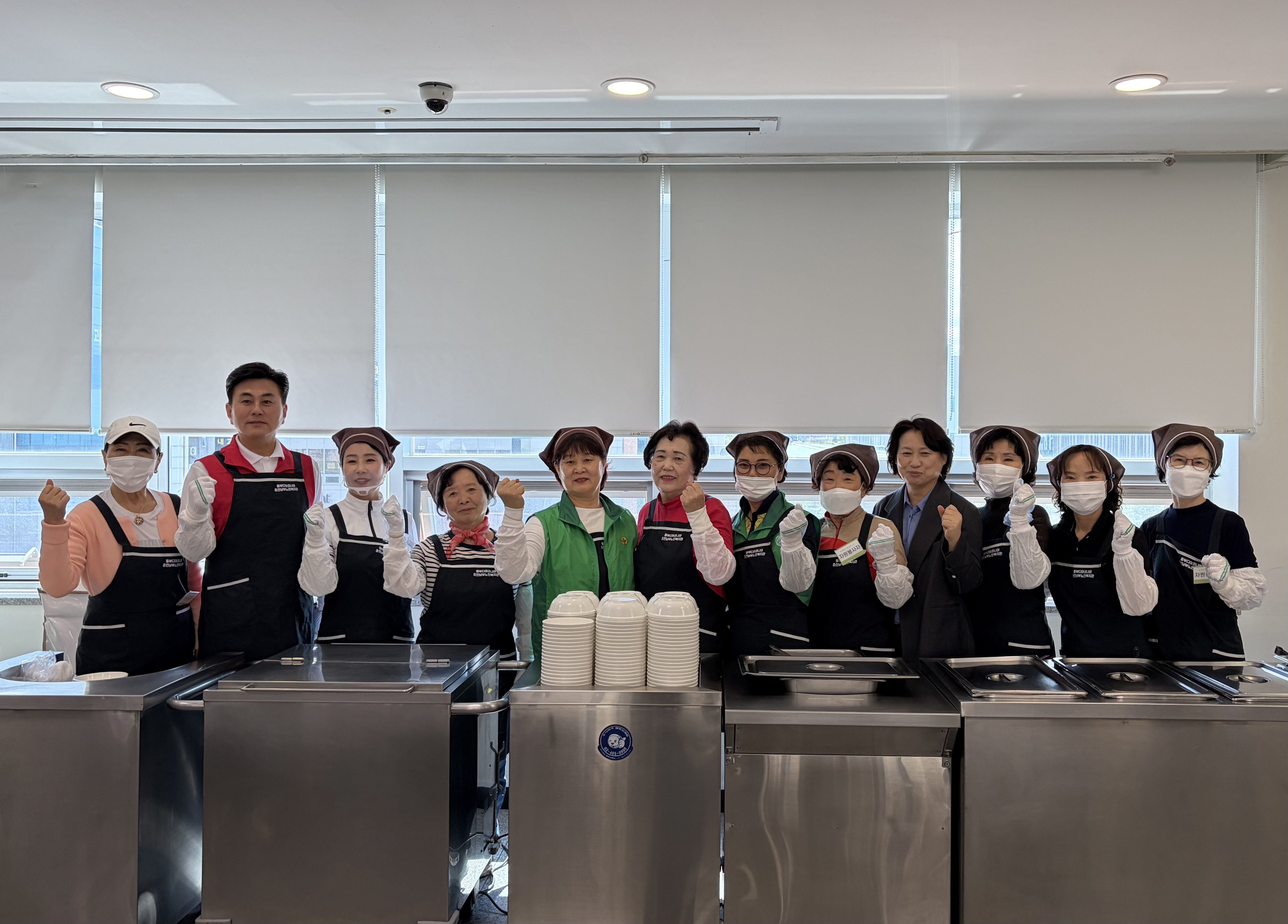 강남동 새마을부녀회 5월 배식봉사