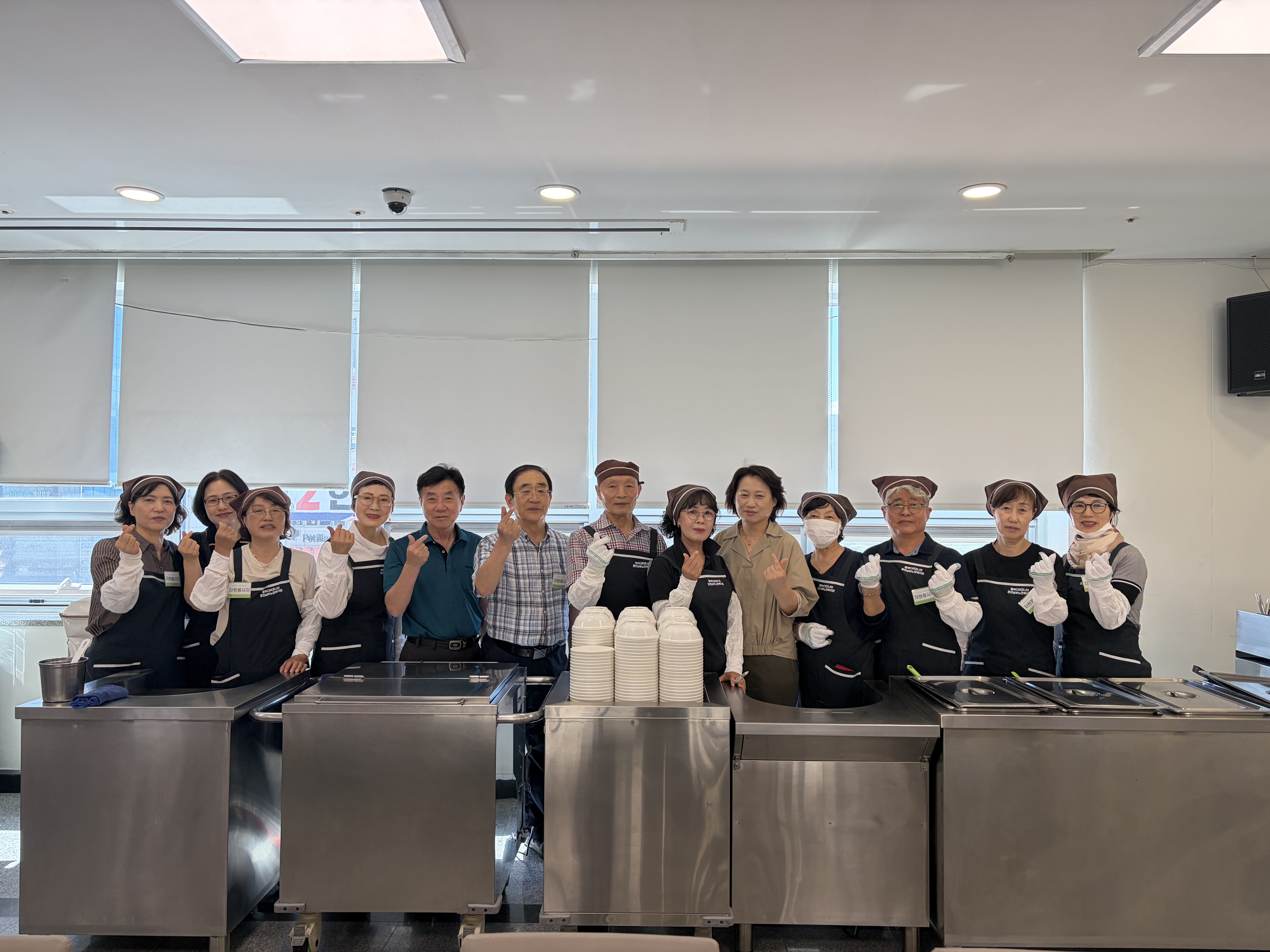 강남동 5월 통장협의회 배식봉사