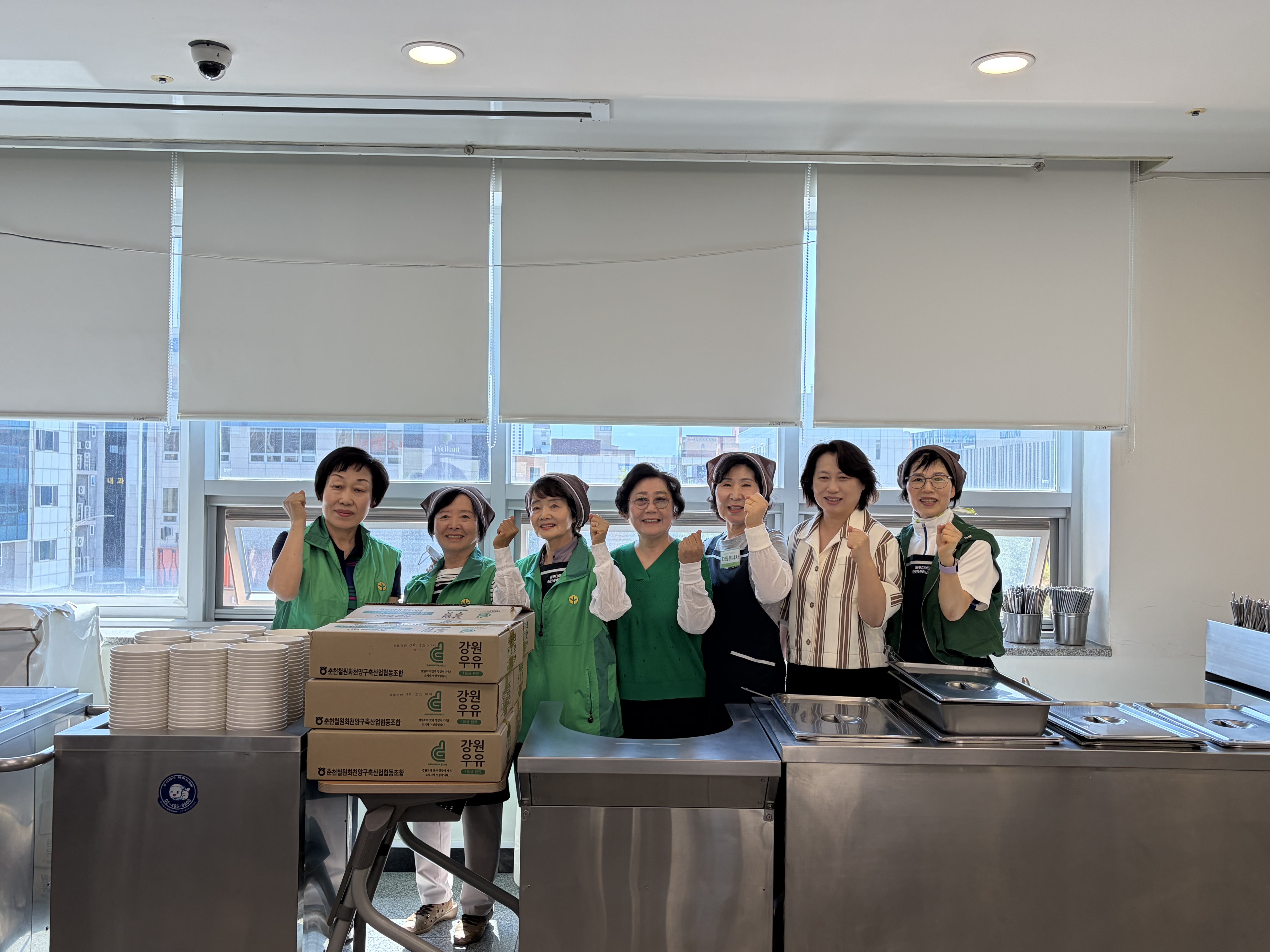 강남동 새마을부녀회 6월 배식봉사