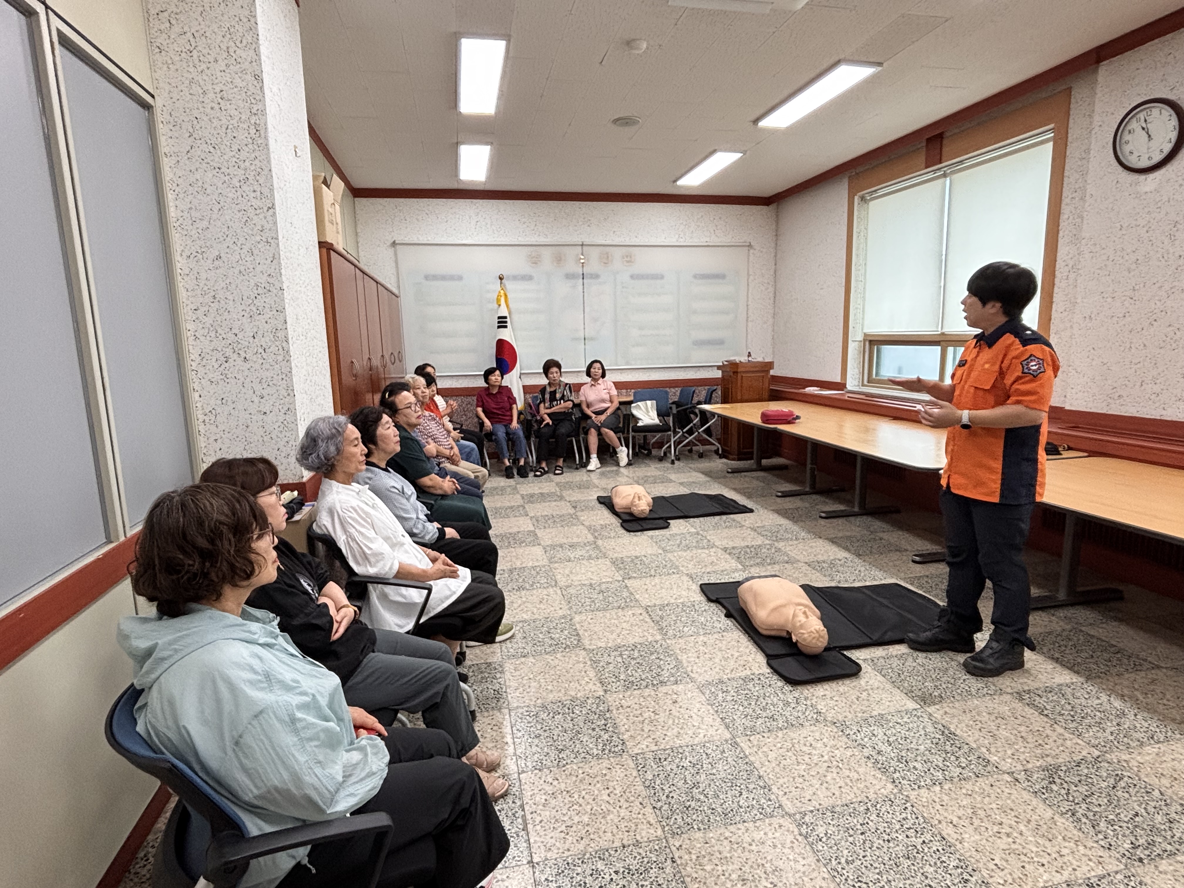 지역사회보장협의체 응급처치교육